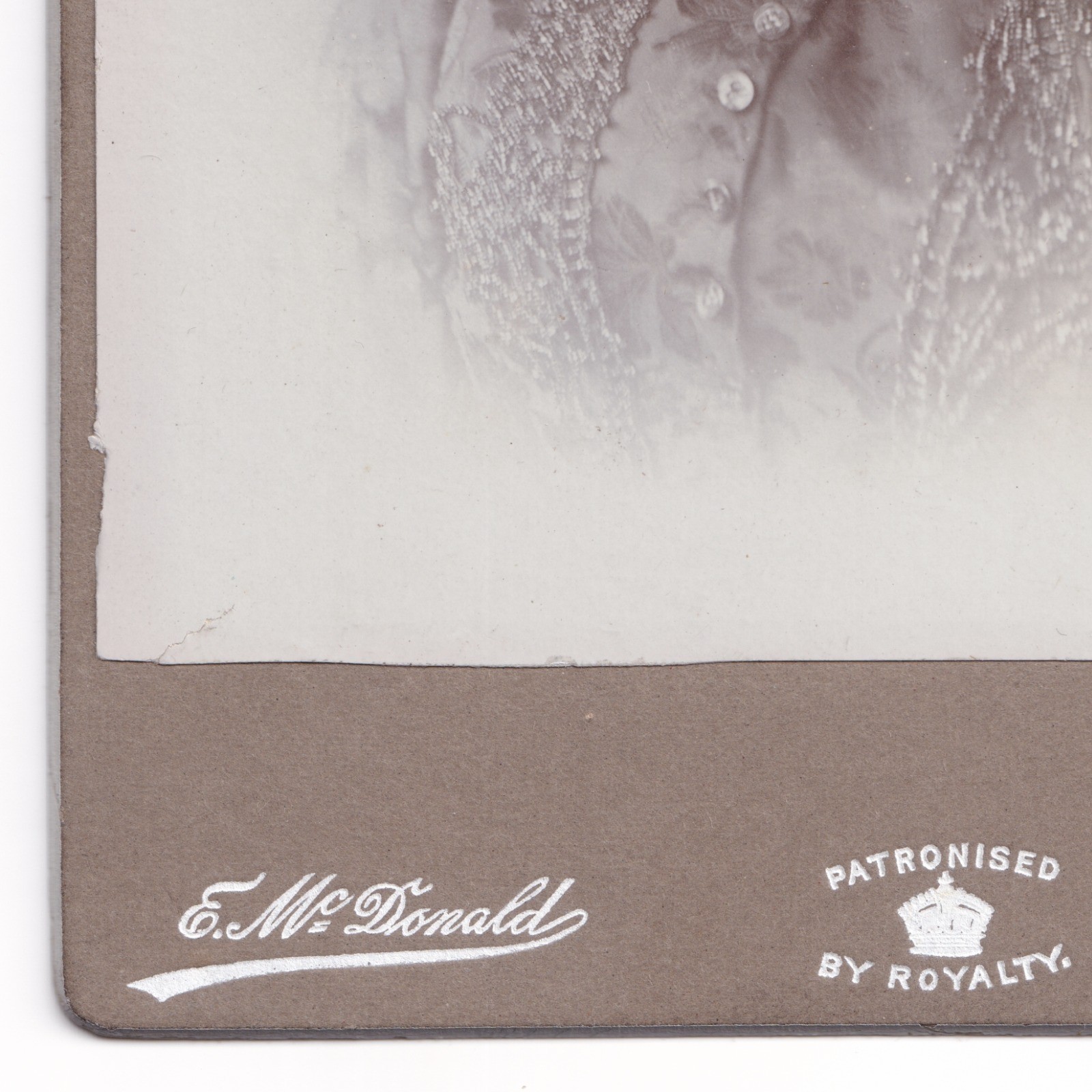 Cabinet Card: Cabinet Card: E. Mc Donald. Penrith & Appleby. Older Lady Wearing Hat or Cap.: catalogue image 9