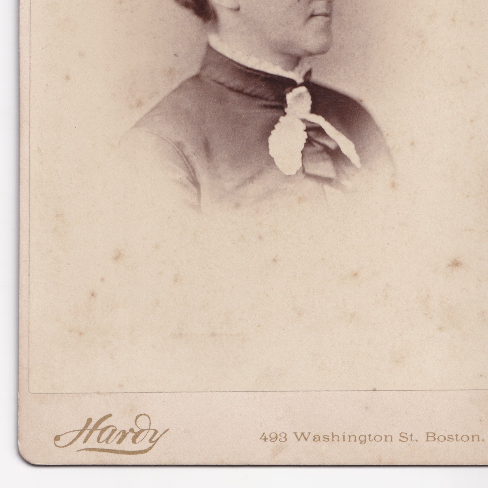 Cabinet Card: Cabinet Card: Ellen Swallow Richards, Pioneer Woman Scientist MIT. Hardy, Boston: catalogue image 7