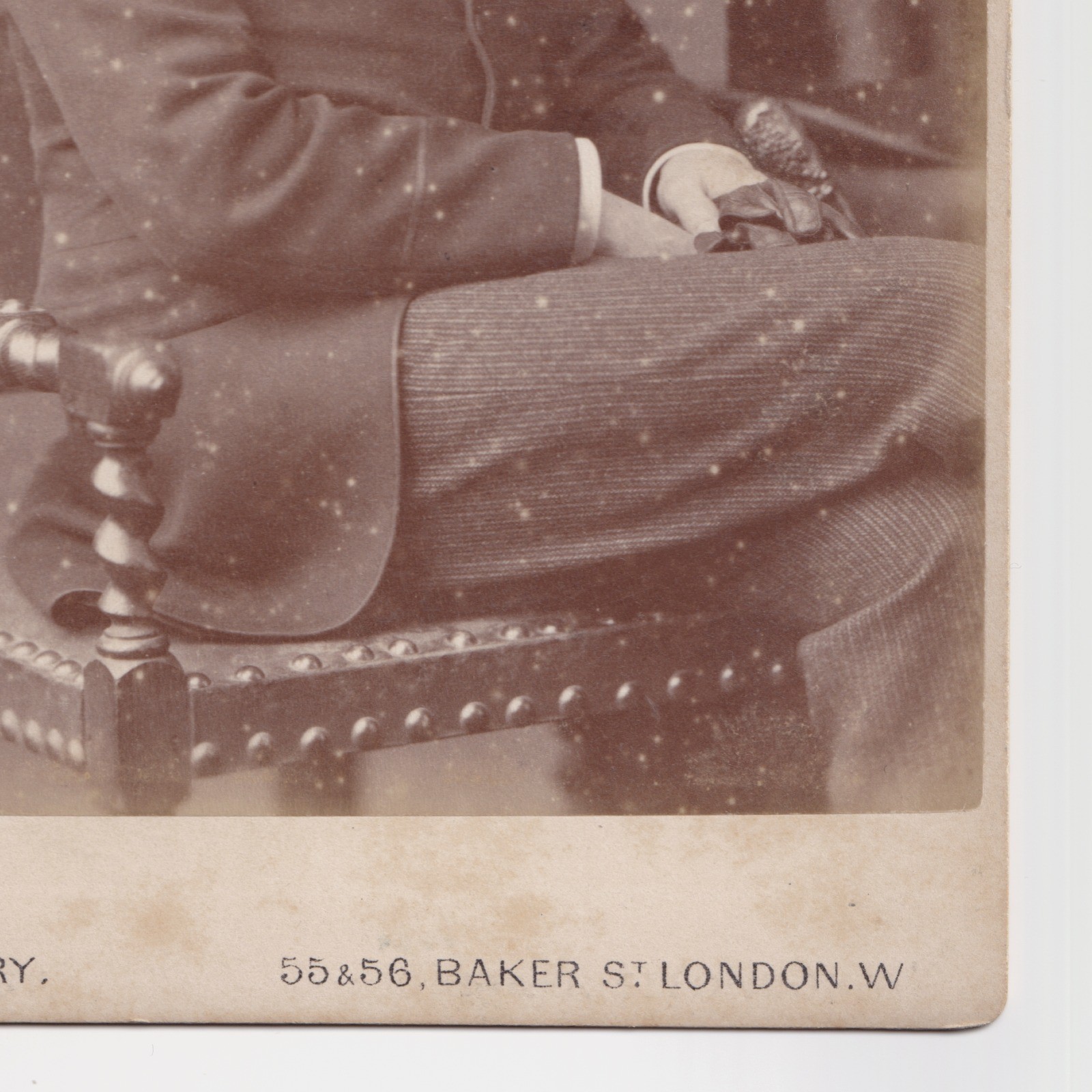 Cabinet Card: Cabinet Card: Elliott & Fry, London. Well-Dressed Man, with Full Moustache.: catalogue image 10