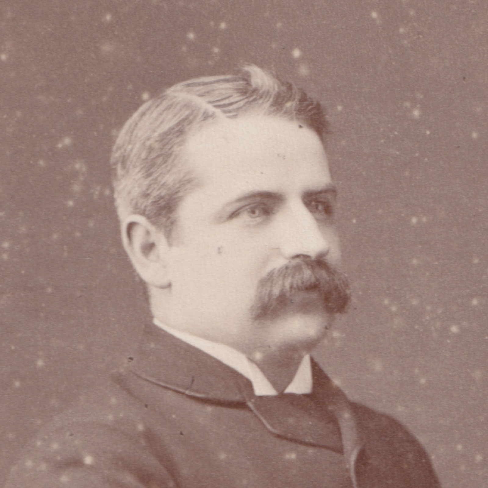Cabinet Card: Cabinet Card: Elliott & Fry, London. Well-Dressed Man, with Full Moustache.: catalogue image 2