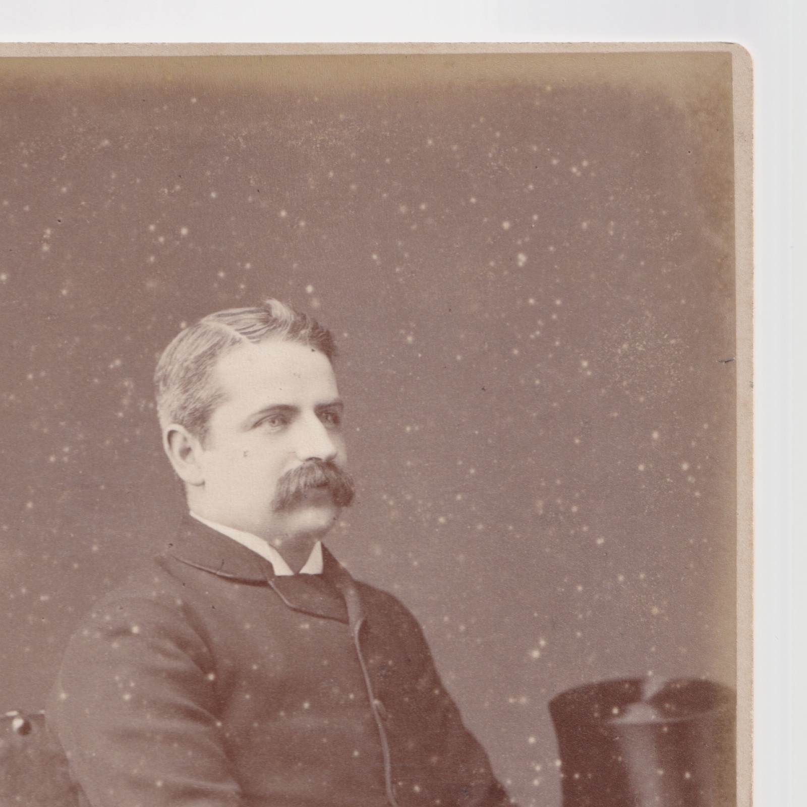 Cabinet Card: Cabinet Card: Elliott & Fry, London. Well-Dressed Man, with Full Moustache.: catalogue image 6