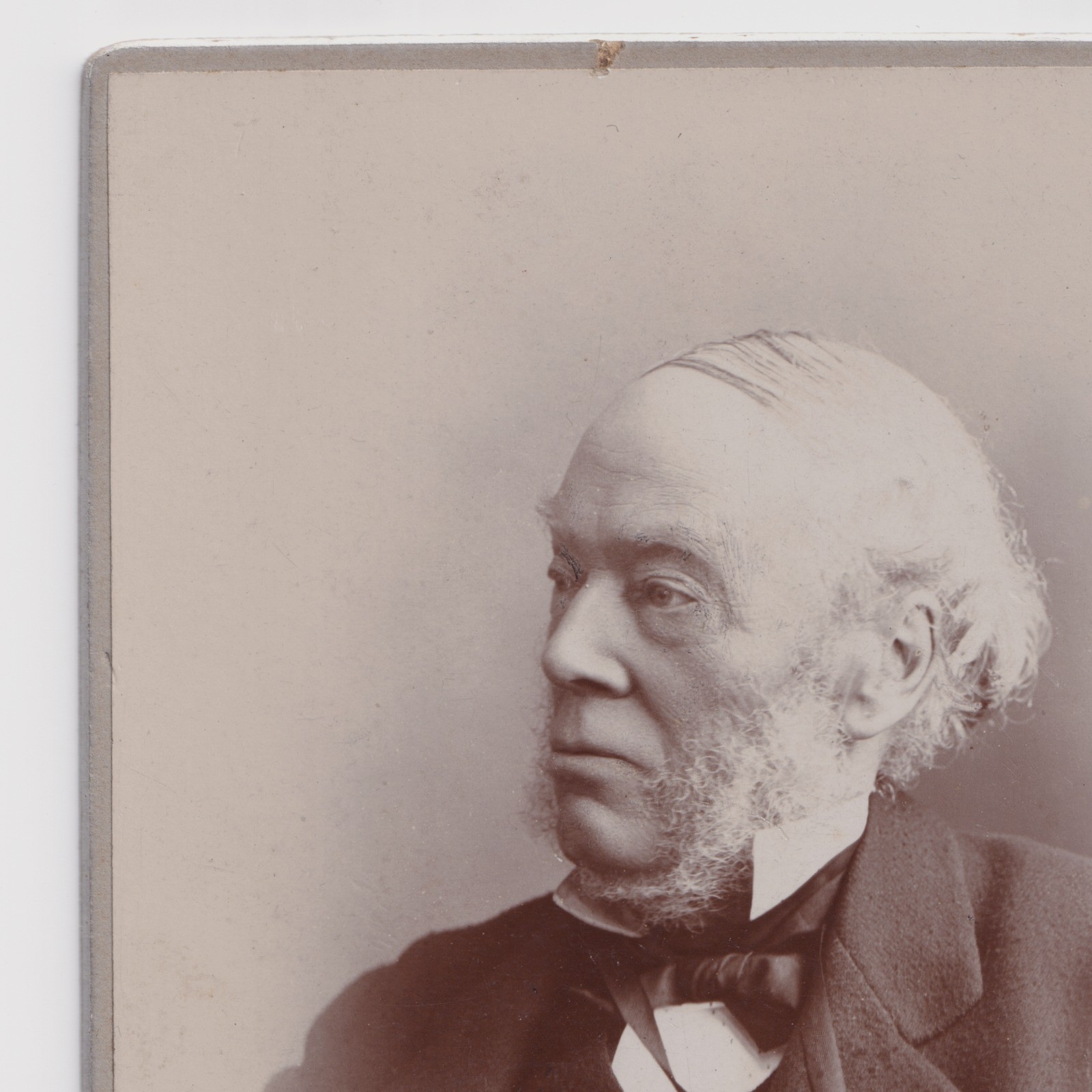 Cabinet Card: Cabinet Card: Geo Glanville, Tunbridge Wells. Older Gentleman.: catalogue image 4