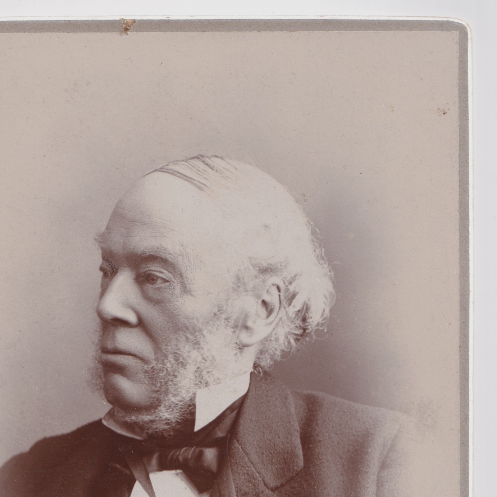 Cabinet Card: Cabinet Card: Geo Glanville, Tunbridge Wells. Older Gentleman.: catalogue image 6