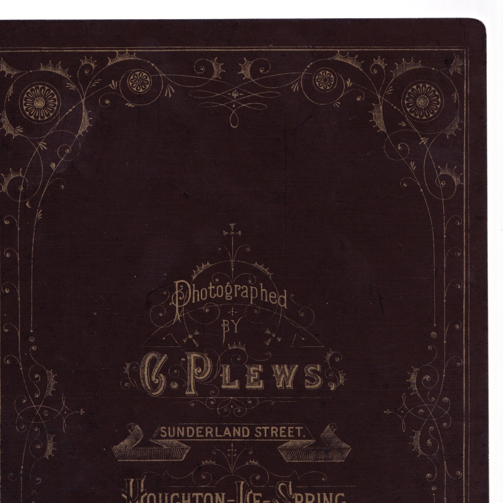 Cabinet Card: Cabinet Card: Older Woman Seated. C. Plews Card, Houghton Le Spring.: catalogue image 16