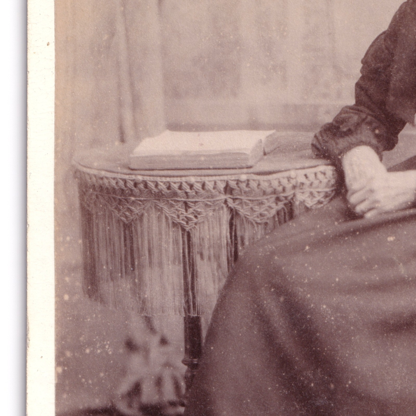 Cabinet Card: Cabinet Card: Older Woman Seated. C. Plews Card, Houghton Le Spring.: catalogue image 7