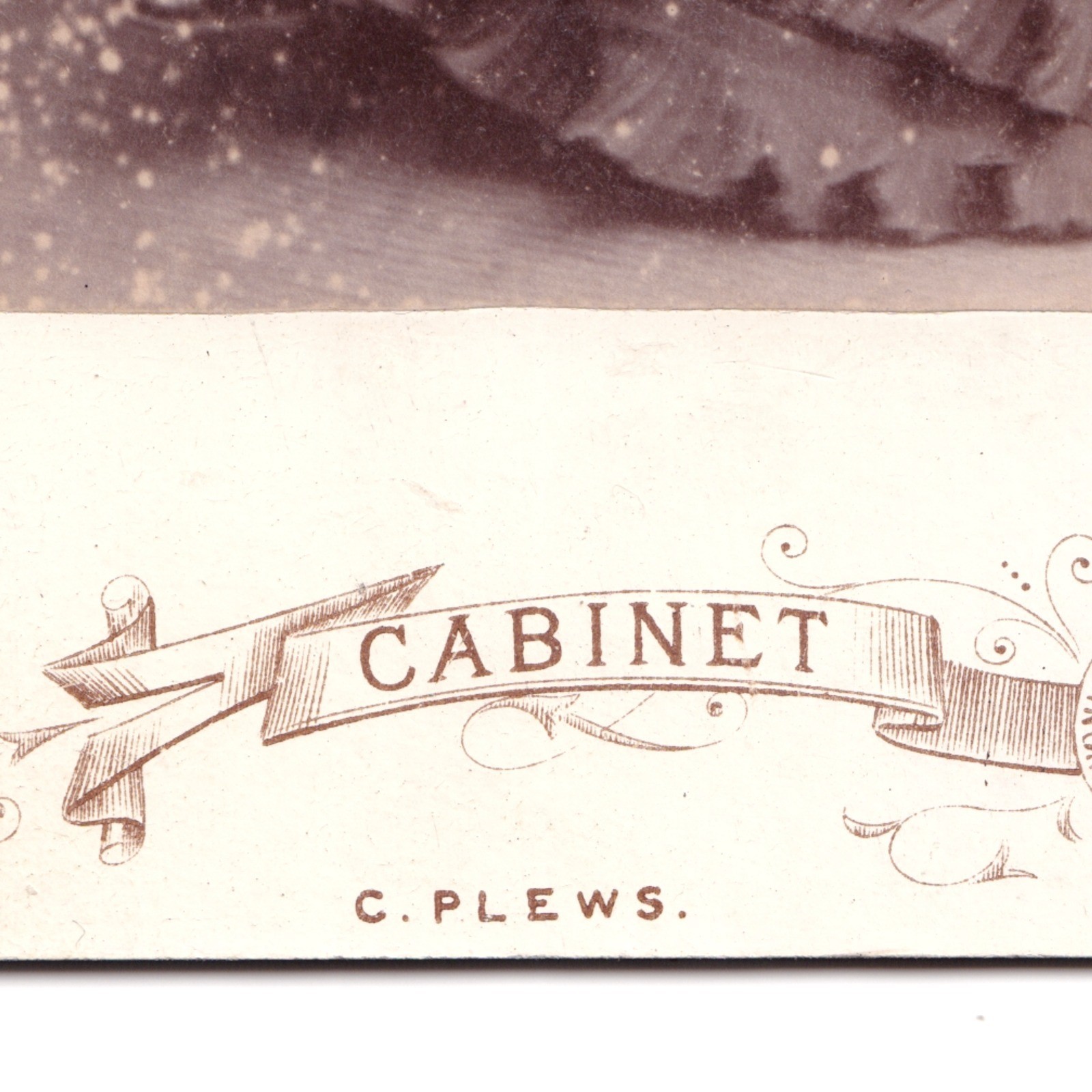 Cabinet Card: Cabinet Card: Older Woman Seated. C. Plews Card, Houghton Le Spring.: catalogue image 9
