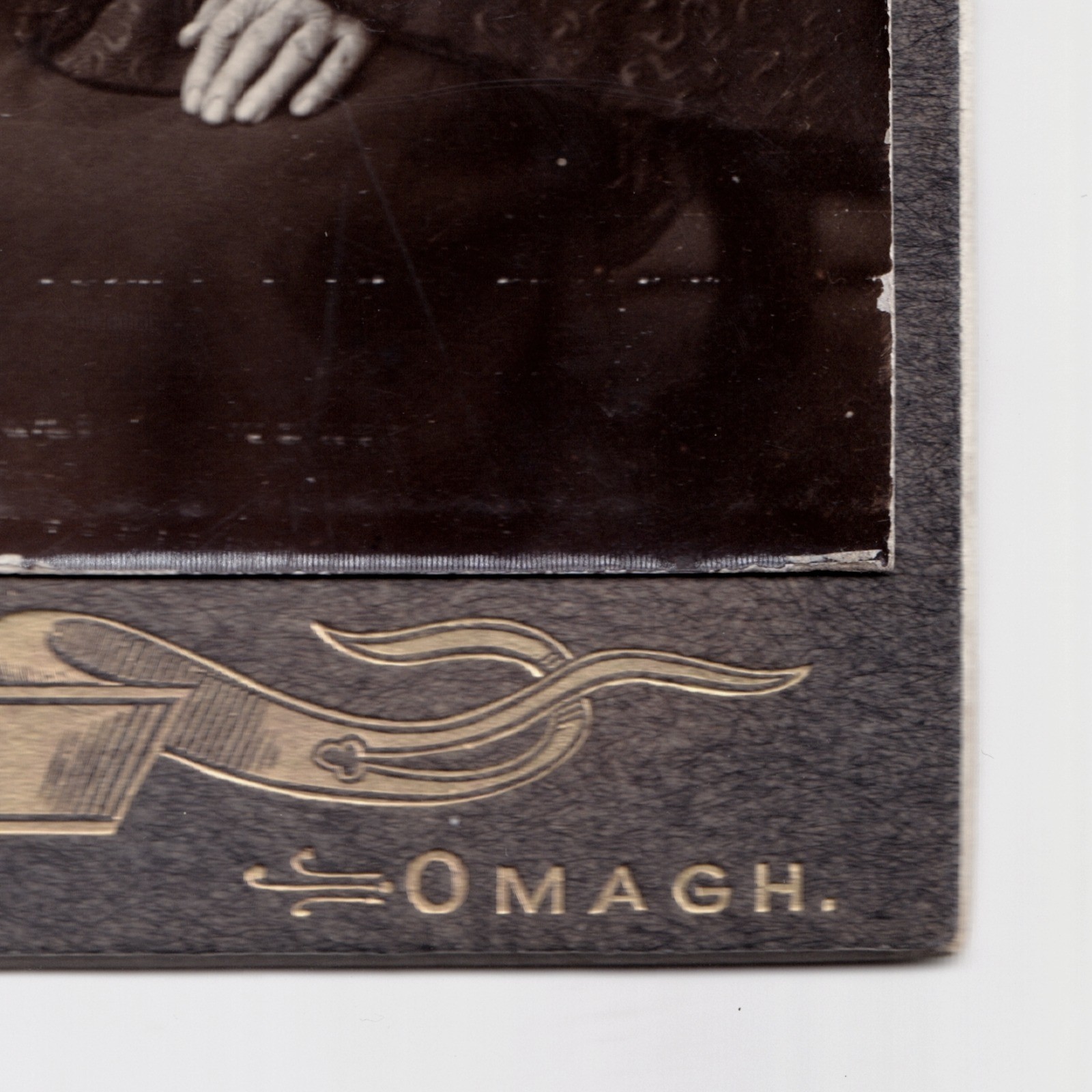 Cabinet Card: Cabinet Card: Omagh, Macfarlane & Co Card, Older Man and Woman.: catalogue image 12
