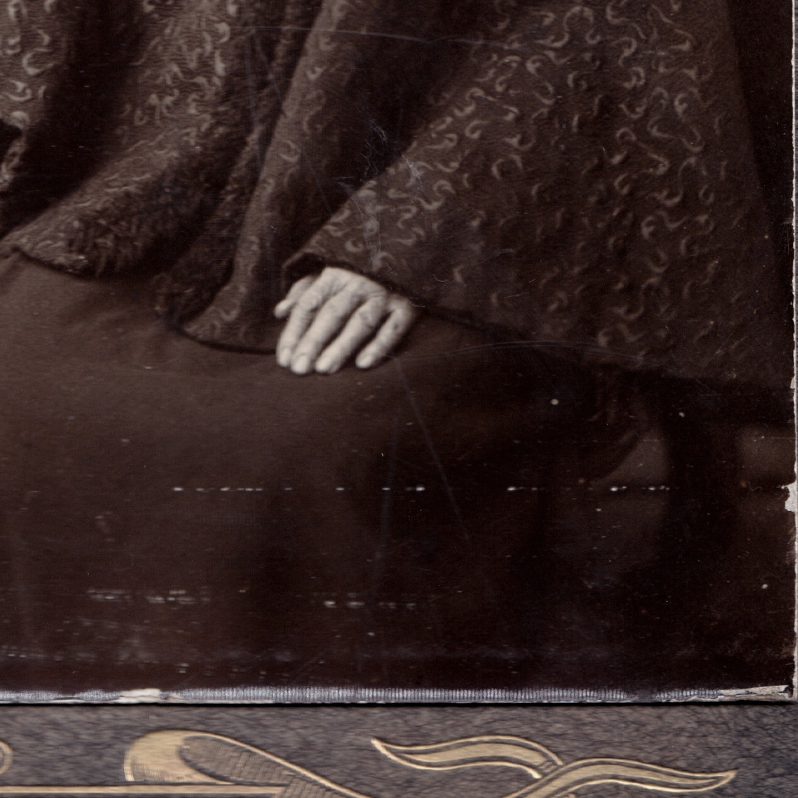 Cabinet Card: Cabinet Card: Omagh, Macfarlane & Co Card, Older Man and Woman.: catalogue image 13