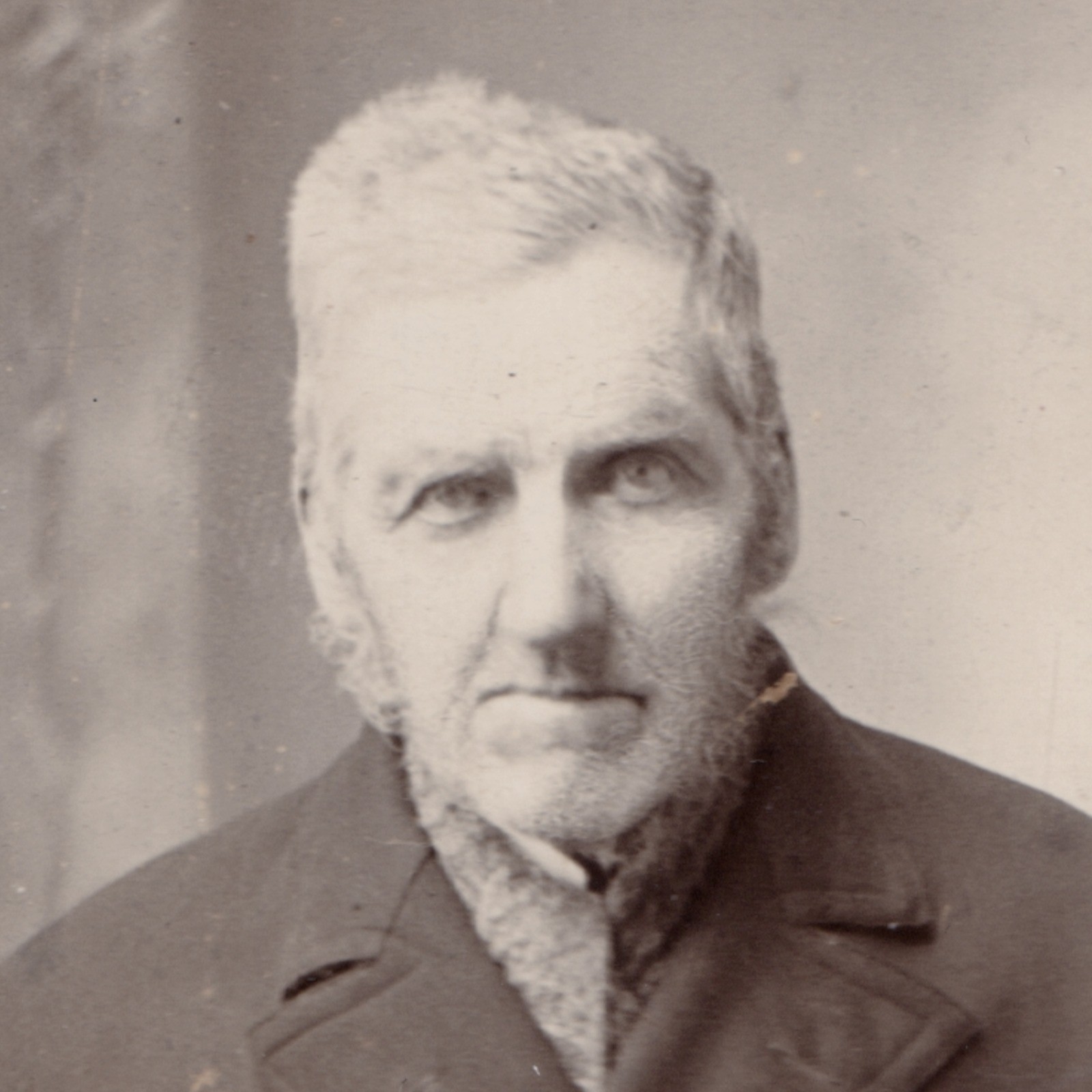 Cabinet Card: Cabinet Card: Omagh, Macfarlane & Co Card, Older Man and Woman.: catalogue image 2