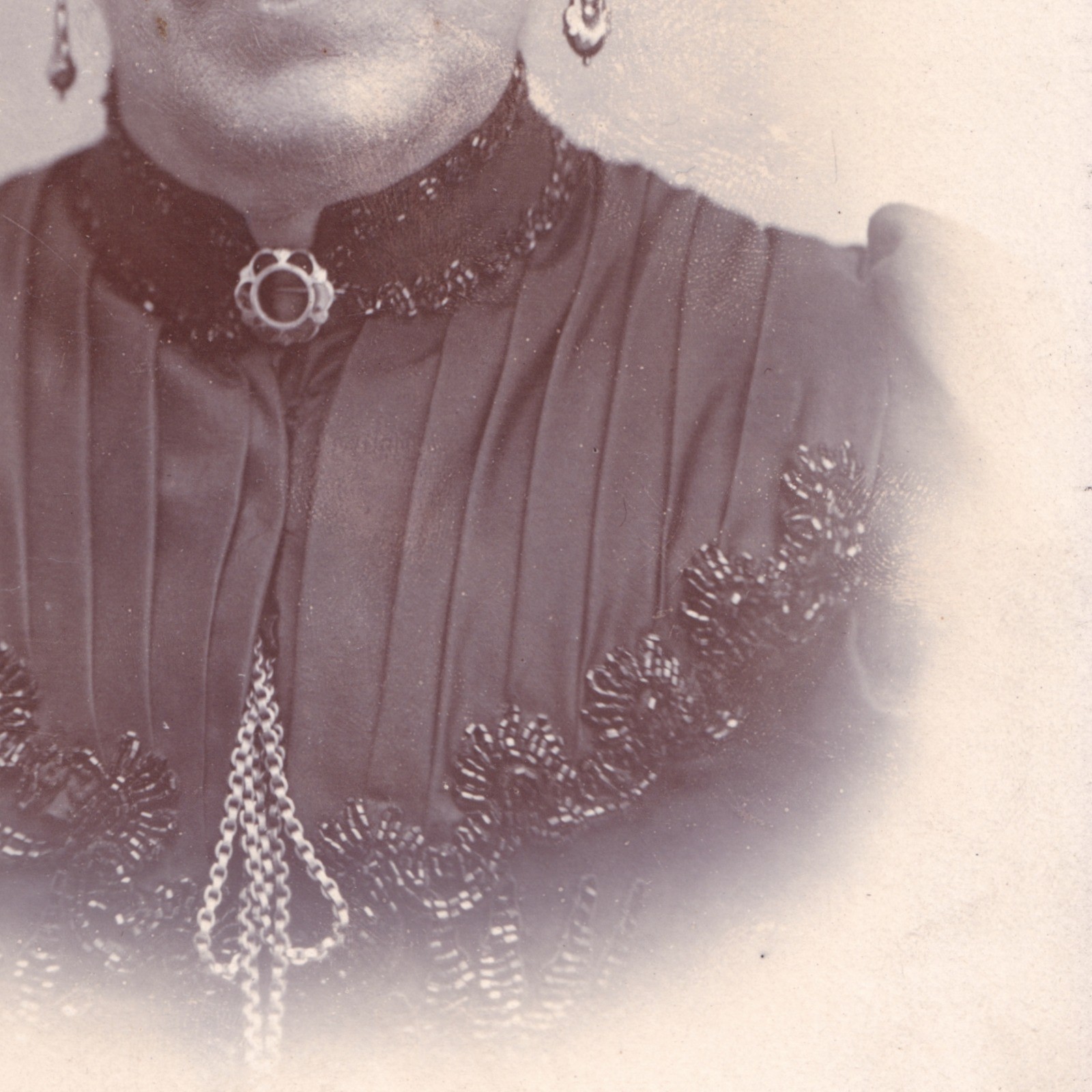 Cabinet Card: Cabinet Card: Portrait of a Woman, Leonard Brightwell, Wellingborough Card.: catalogue image 11
