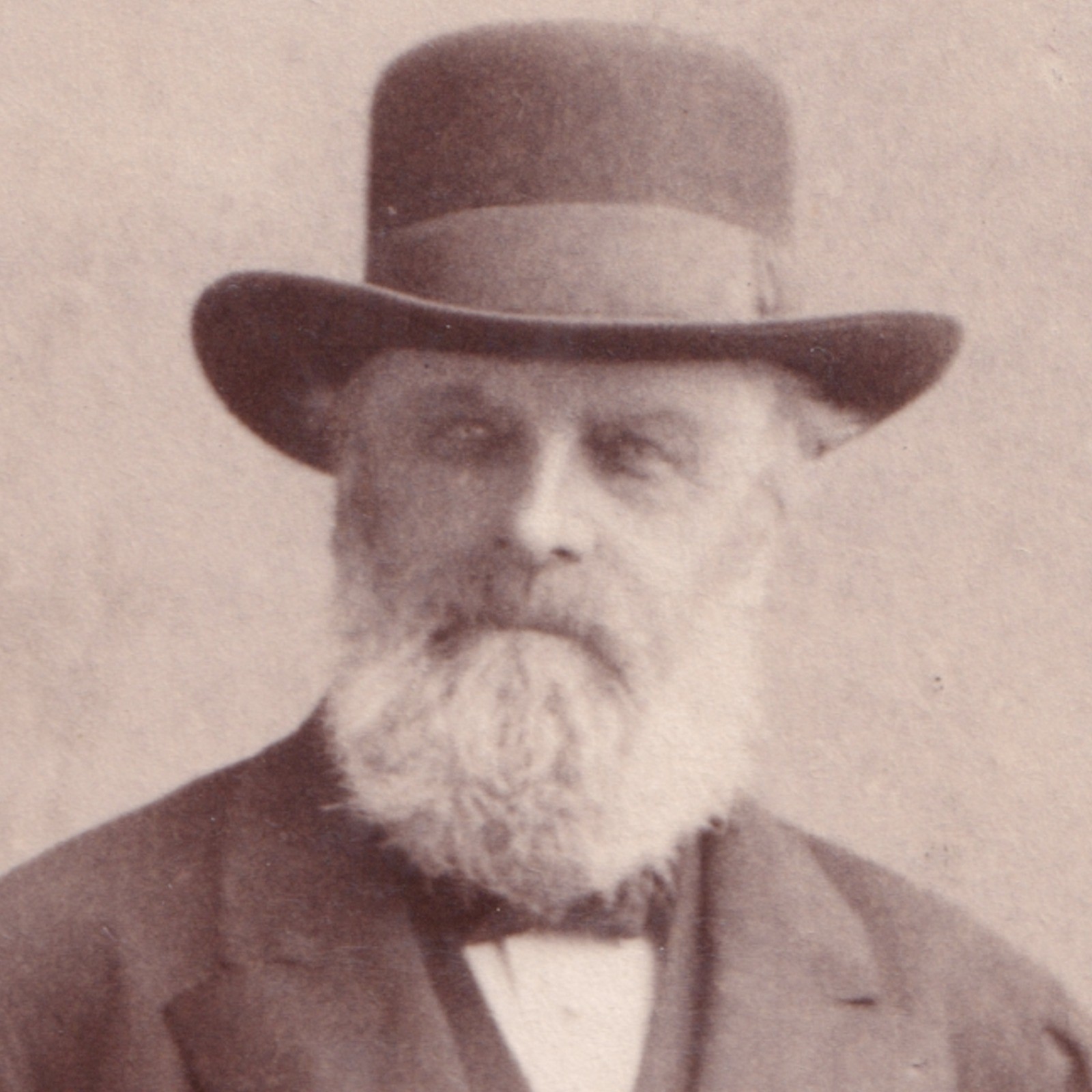 Cabinet Card: Cabinet Card Portrait of Isaac Briggs, Wakefield Connection. Bara, AYR. N.B Card: Briggs: catalogue image 2