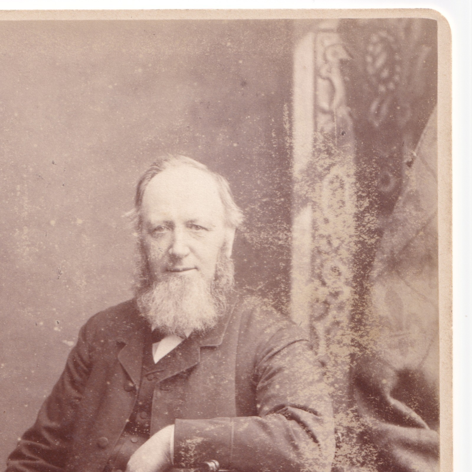 Cabinet Card: Cabinet Card: Seated Man with Beard. Russell & Sons.: catalogue image 7
