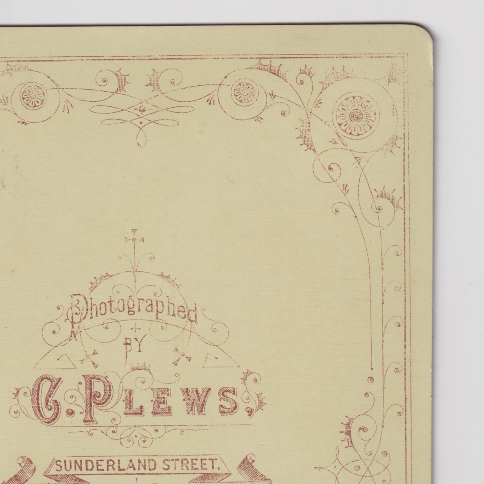 Cabinet Card: Cabinet Card: Theatrical Group Scene. C. Plews Card, Houghton Le Spring.: catalogue image 18