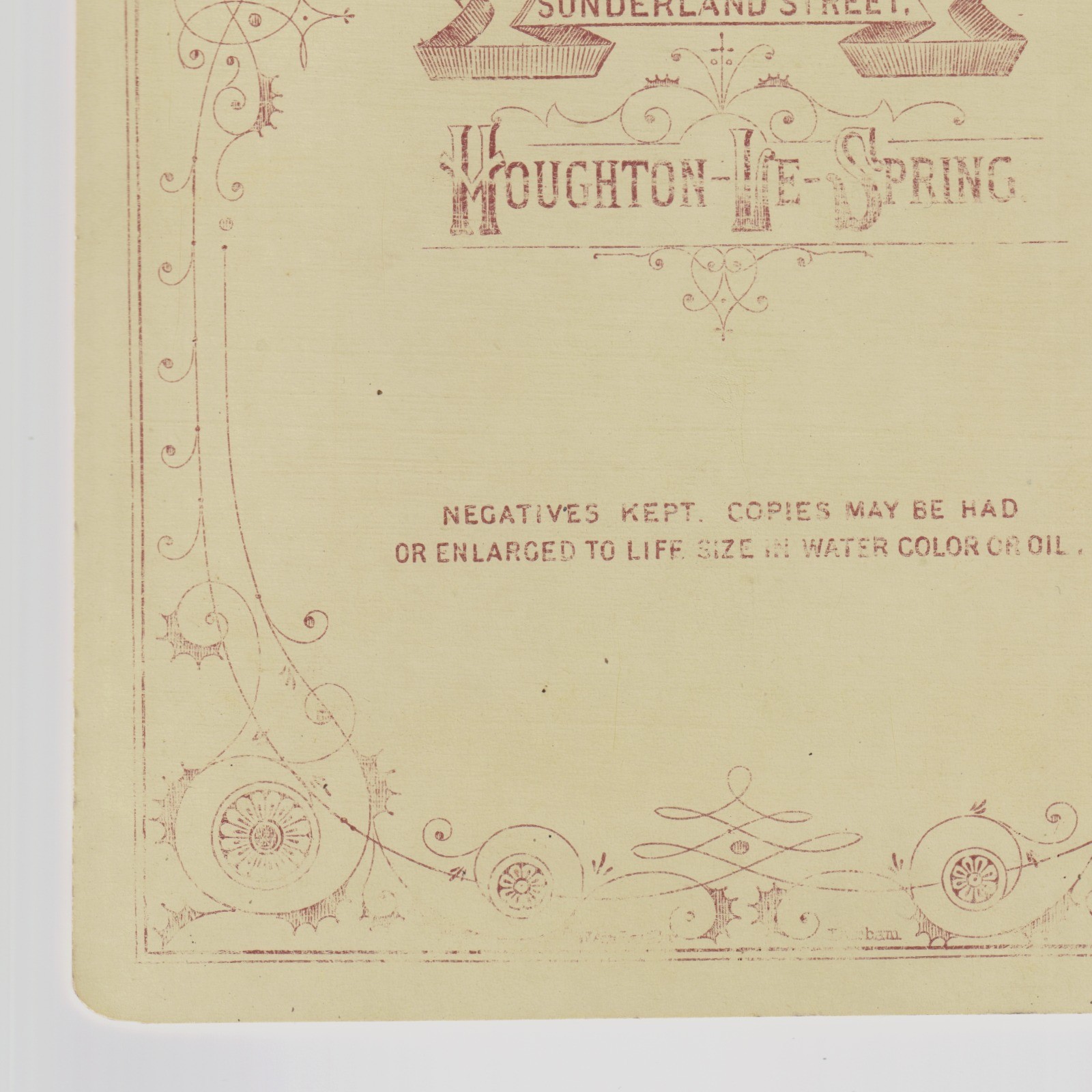 Cabinet Card: Cabinet Card: Theatrical Group Scene. C. Plews Card, Houghton Le Spring.: catalogue image 20