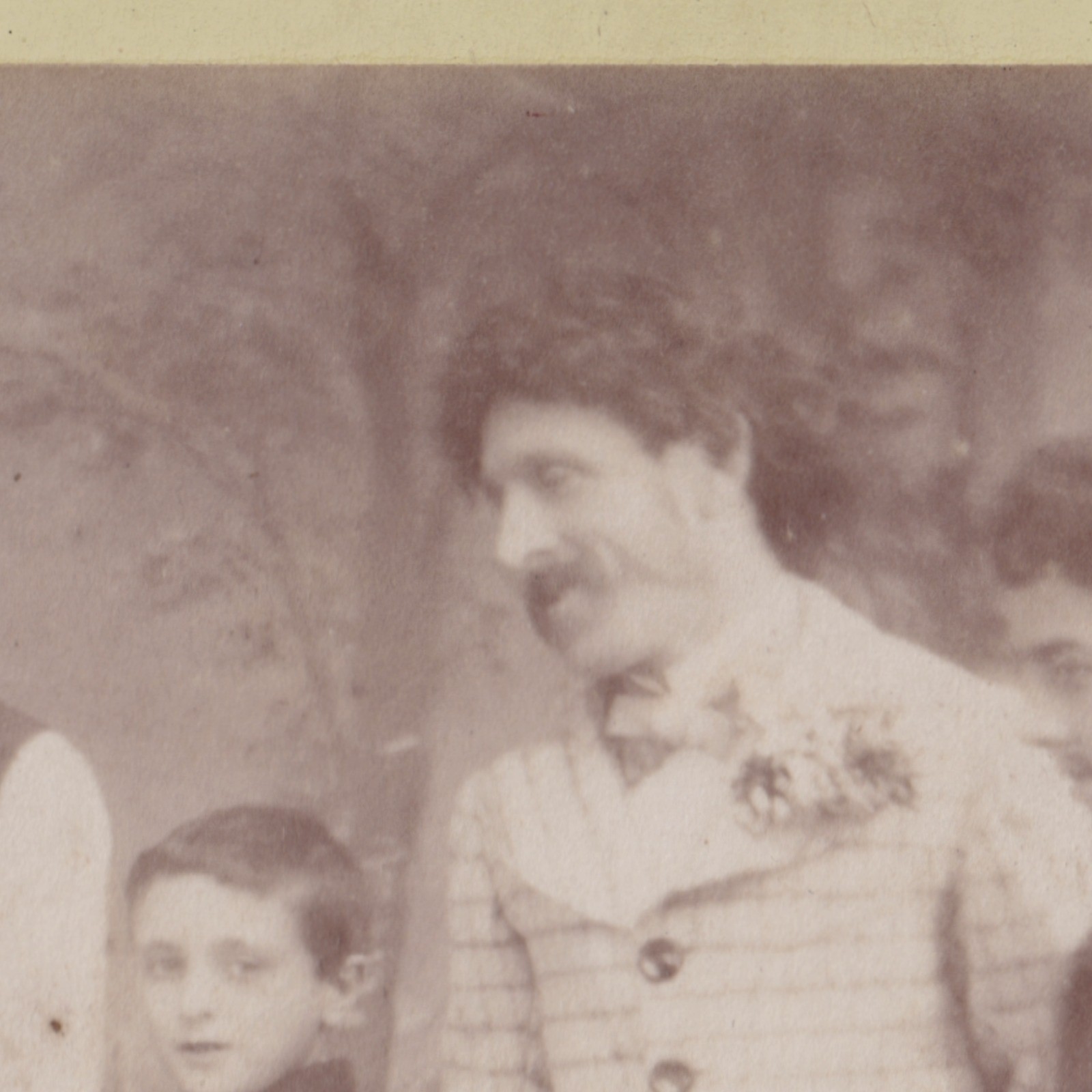 Cabinet Card: Cabinet Card: Theatrical Group Scene. C. Plews Card, Houghton Le Spring.: catalogue image 9