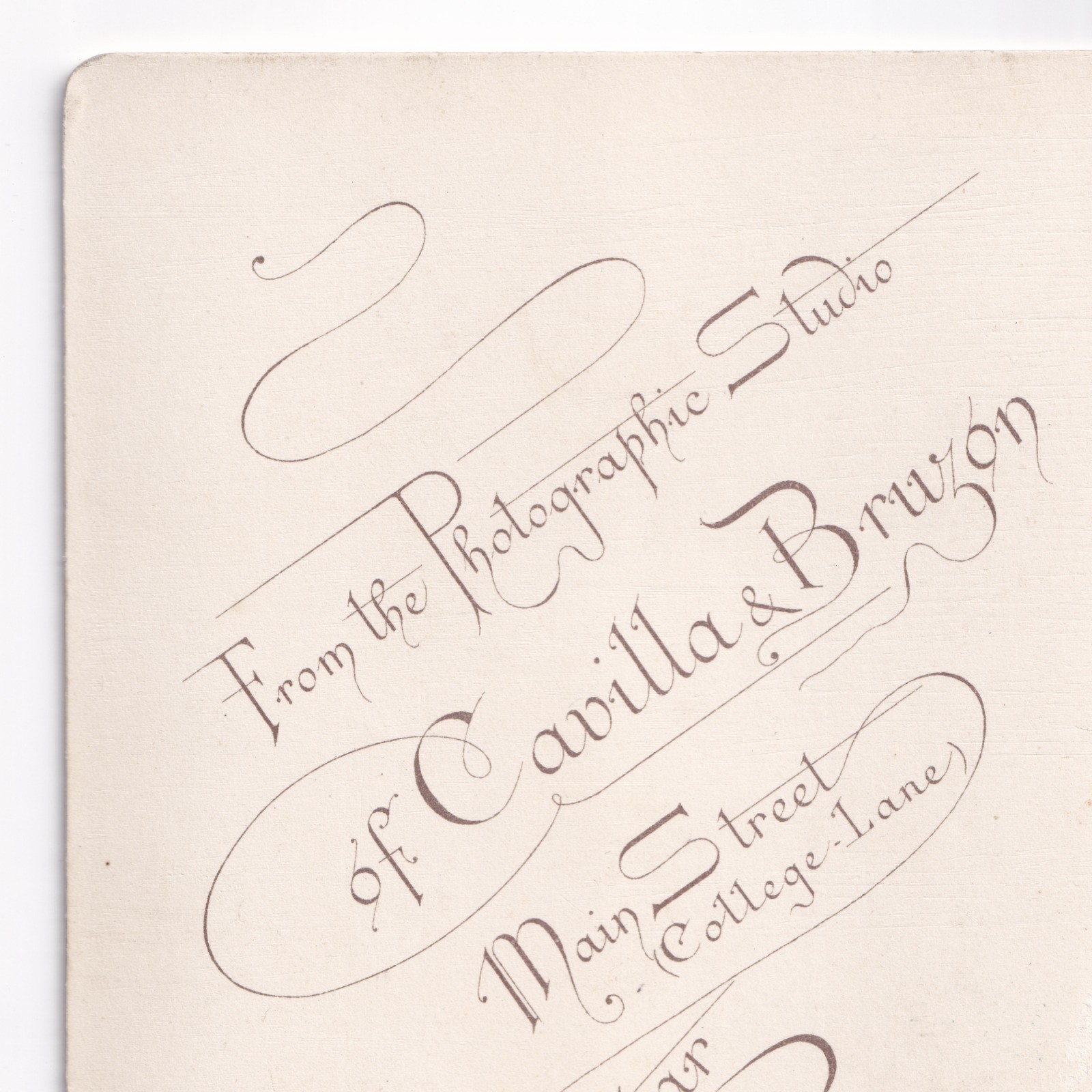 Cabinet Card: Cabinet Card: Two Women, Possibly Related. Cavilla & Bruzon Card, Gibraltar: catalogue image 18