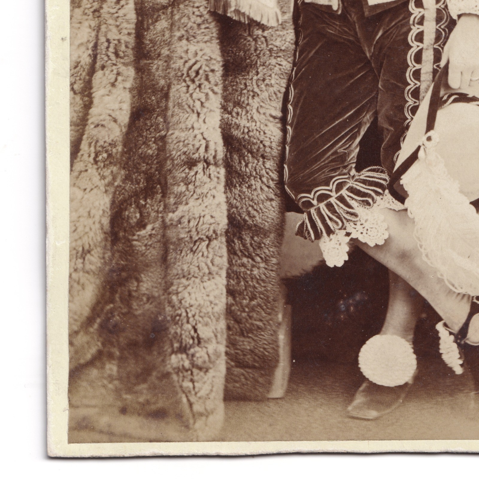 Cabinet Card: Cabinet Card: Unidentified Man, Historical Fantasy Dress. Arthur Melhuish Card.: catalogue image 7