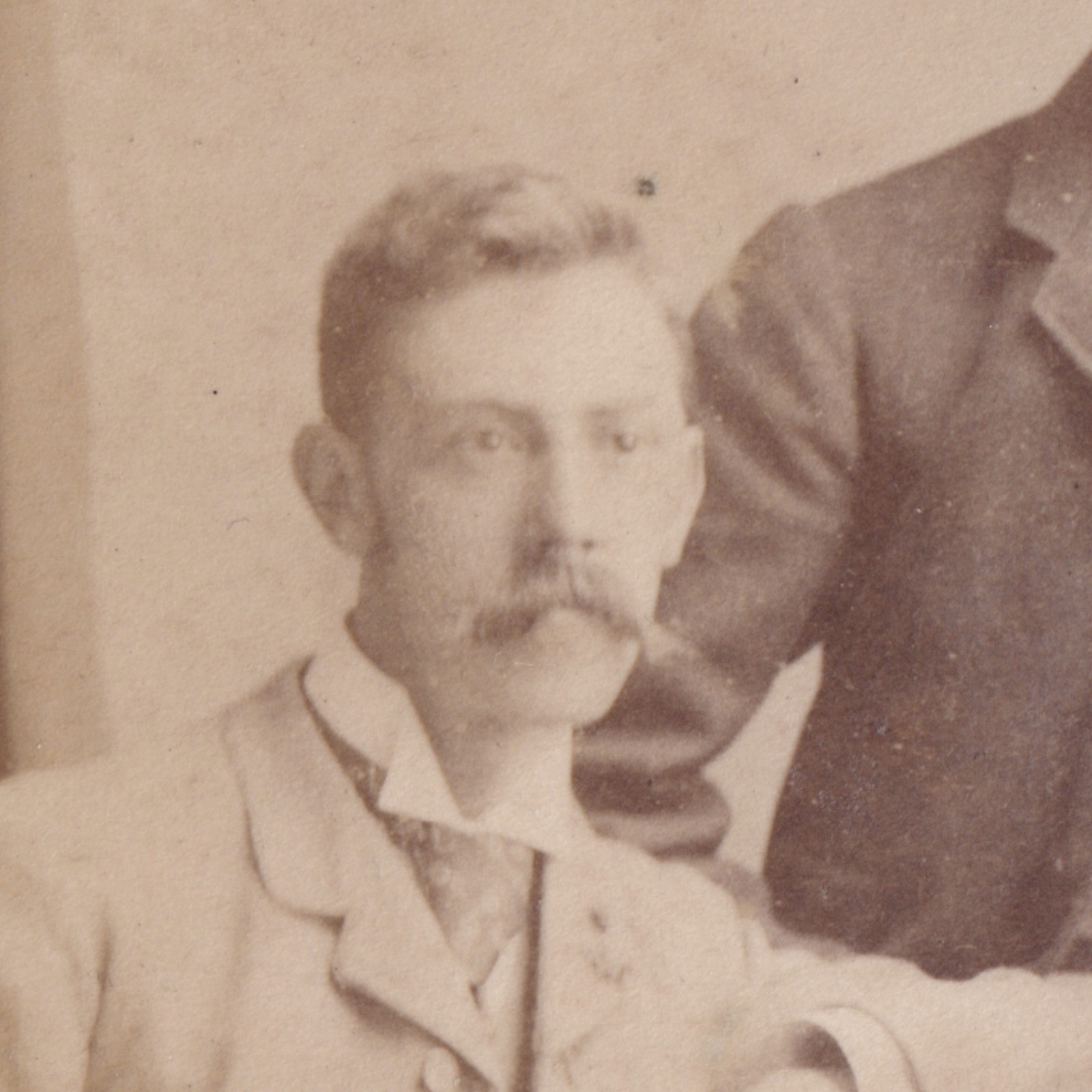 Cabinet Card: Cabinet Card: W. Scott, ILKLEY, The Grove, Group Photograph.: catalogue image 2