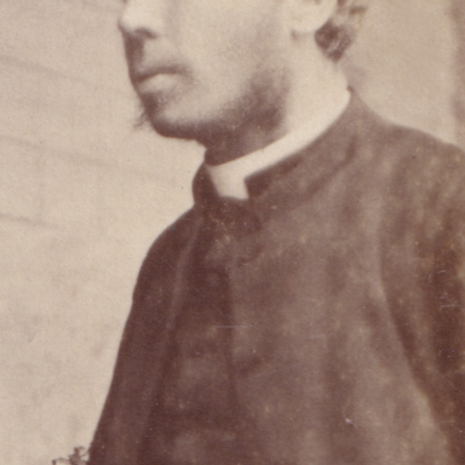 CDV: CDV, Clergyman or Religious Man with Woman. Samuel A. Walker Card. London. 13106: catalogue image 9