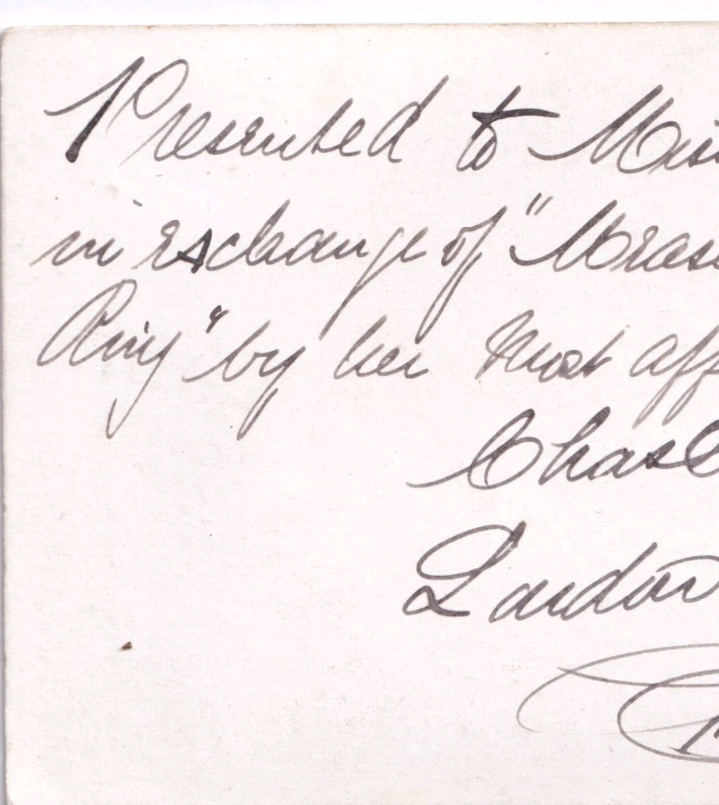 CDV: CDV Earl of Derby, 1869 – Inscription on Rear Possibly Halliwell Family, London.: catalogue image 4