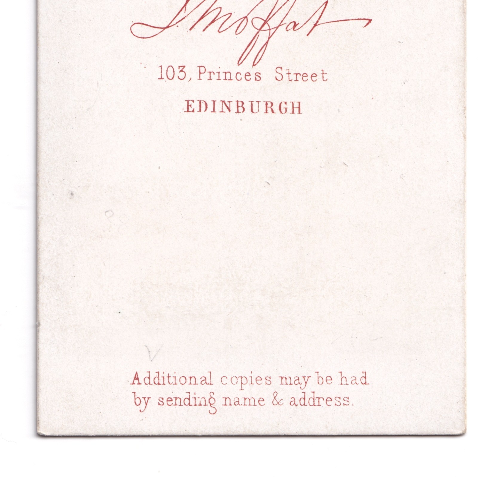 CDV: CDV: Edward Bannerman Ramsay, Clergyman, Scottish Episcopal Church, Moffat Card.: catalogue image 15