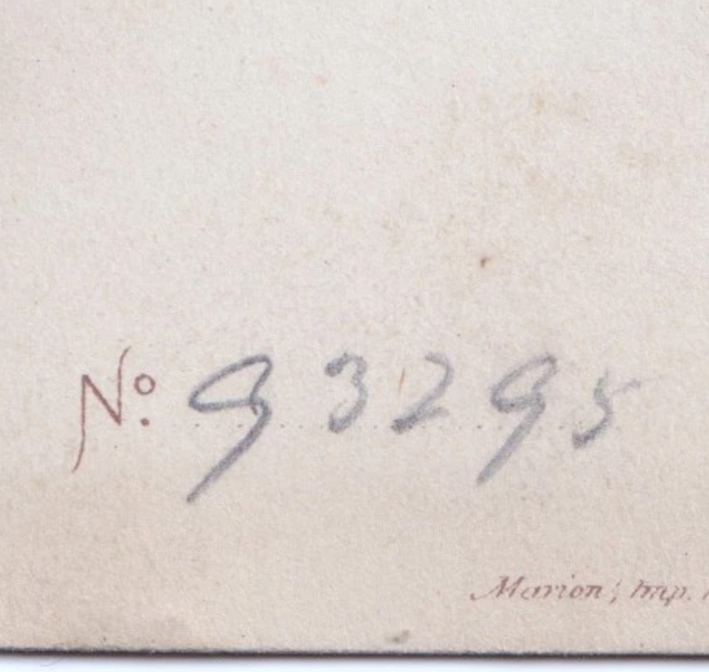 CDV: CDV, Elliott & Fry, Man with Curly Hair, Moustache, Mutton Chops, Numbered 93295: catalogue image 3