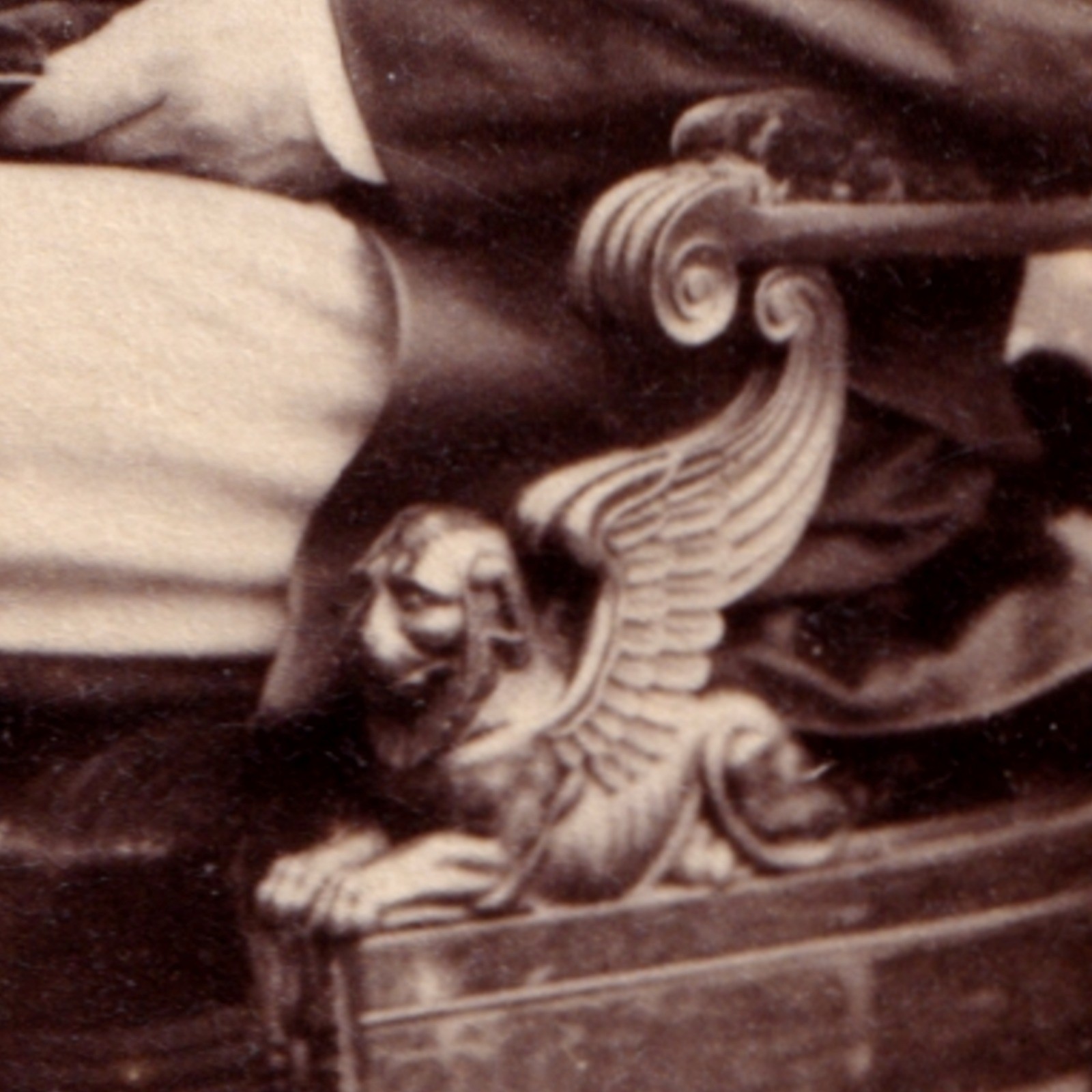 CDV: CDV, H. Lenthall Card, London. Man Seated on Ornate Chair Next to Table.: catalogue image 11