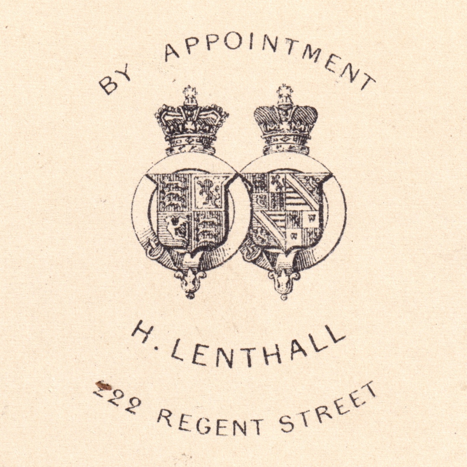 CDV: CDV, H. Lenthall Card, London. Man Seated on Ornate Chair Next to Table.: catalogue image 3