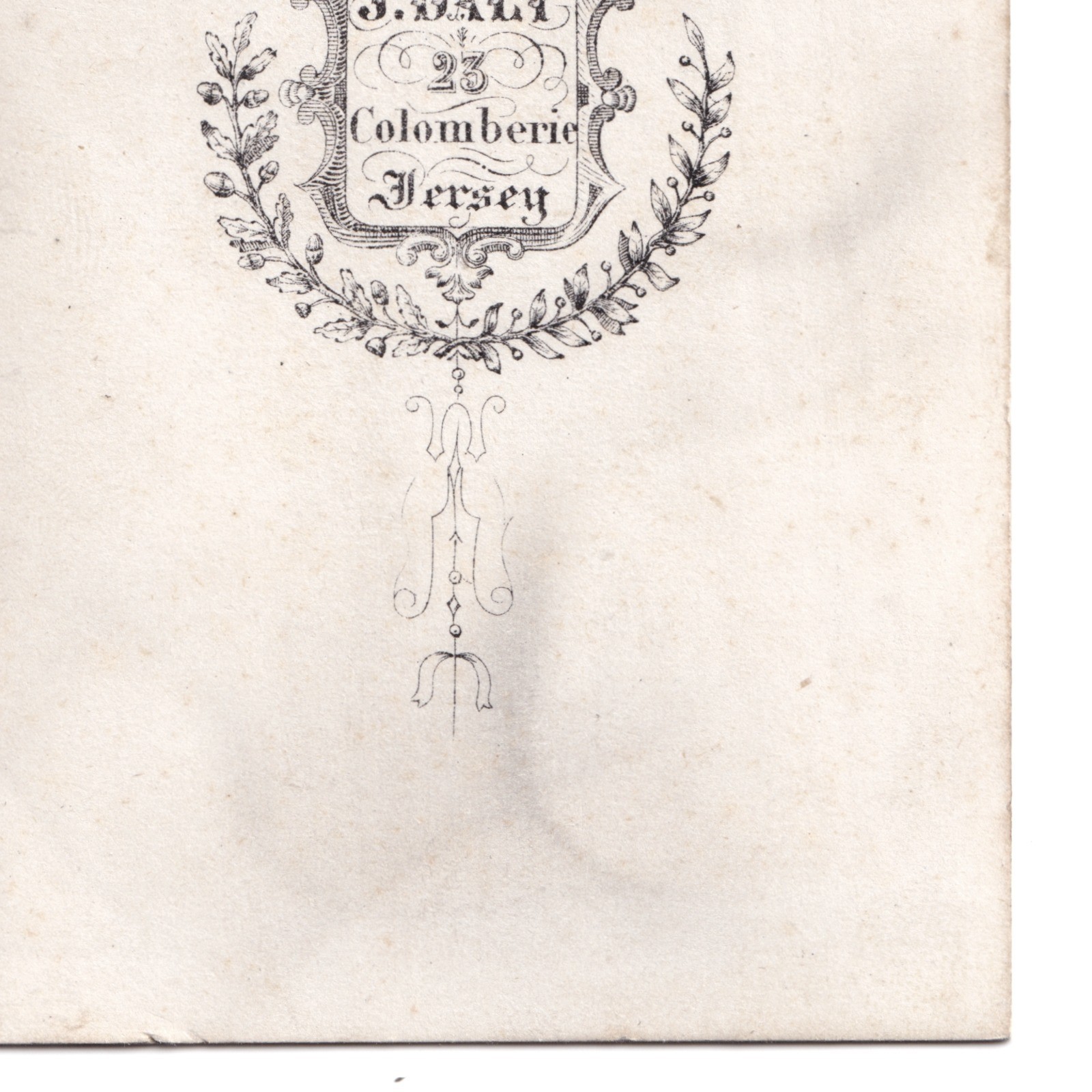 CDV: CDV, J. Daly, Jersey Card. Formal Group Portrait, 5 Men.: catalogue image 15