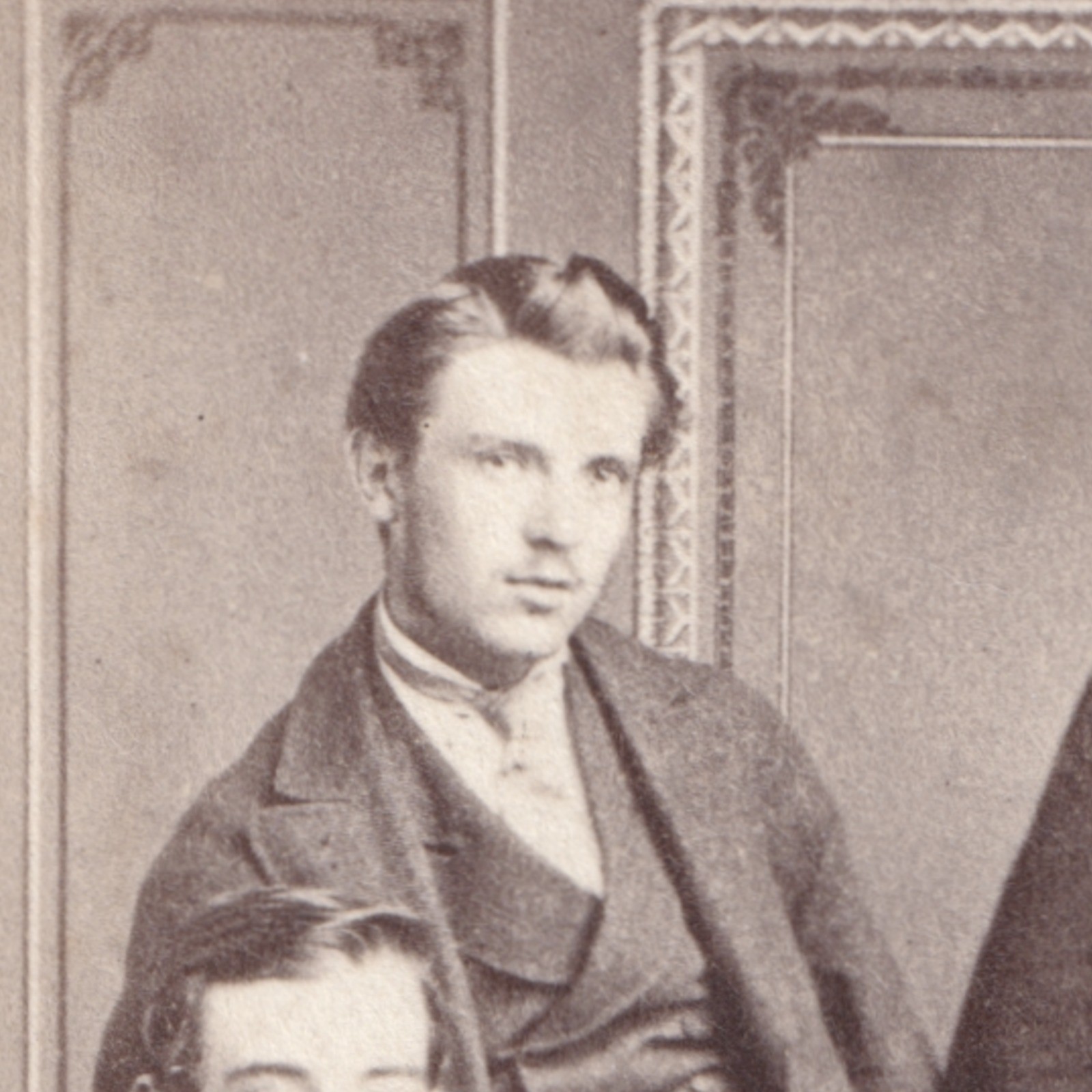 CDV: CDV, J. Daly, Jersey Card. Formal Group Portrait, 5 Men.: catalogue image 4