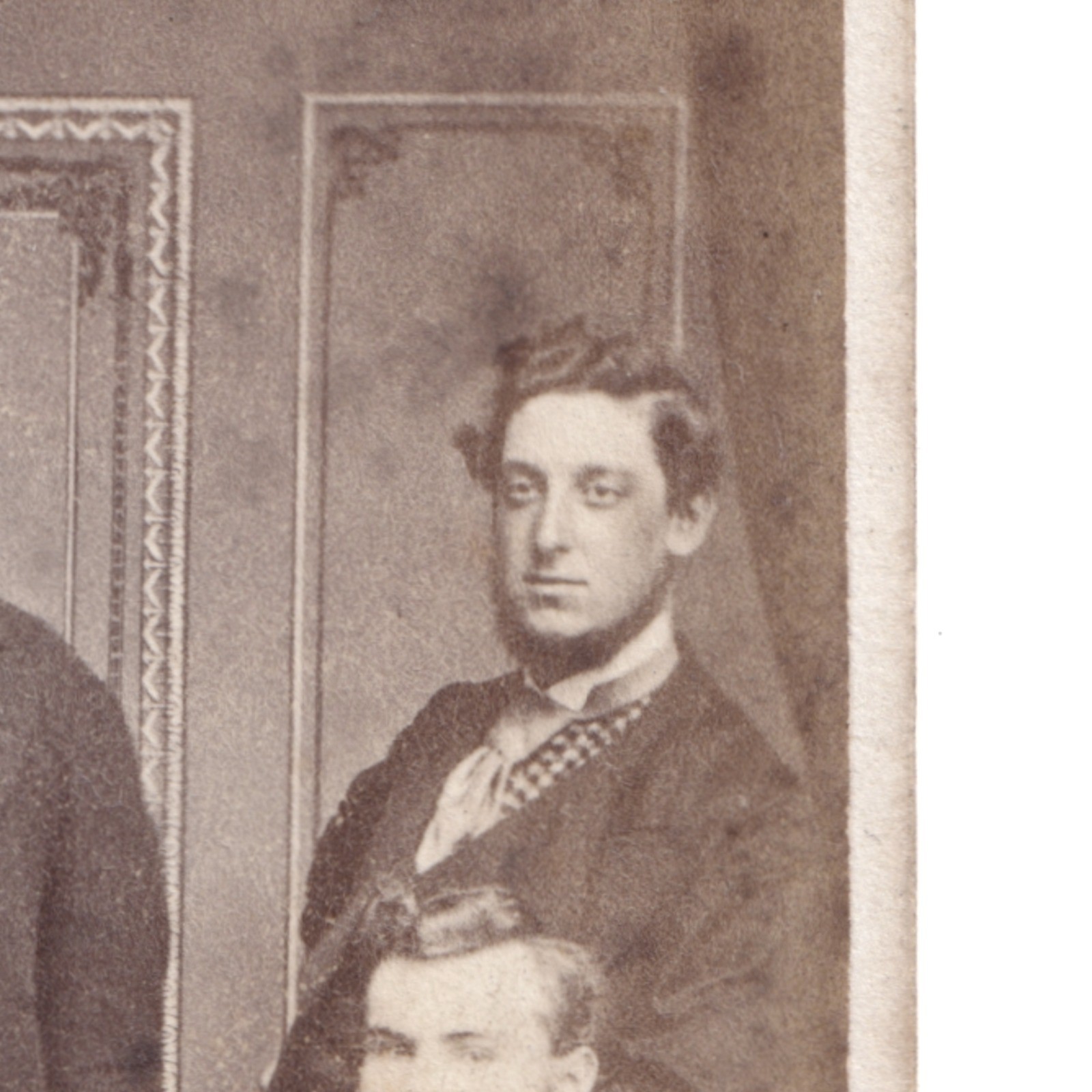 CDV: CDV, J. Daly, Jersey Card. Formal Group Portrait, 5 Men.: catalogue image 6