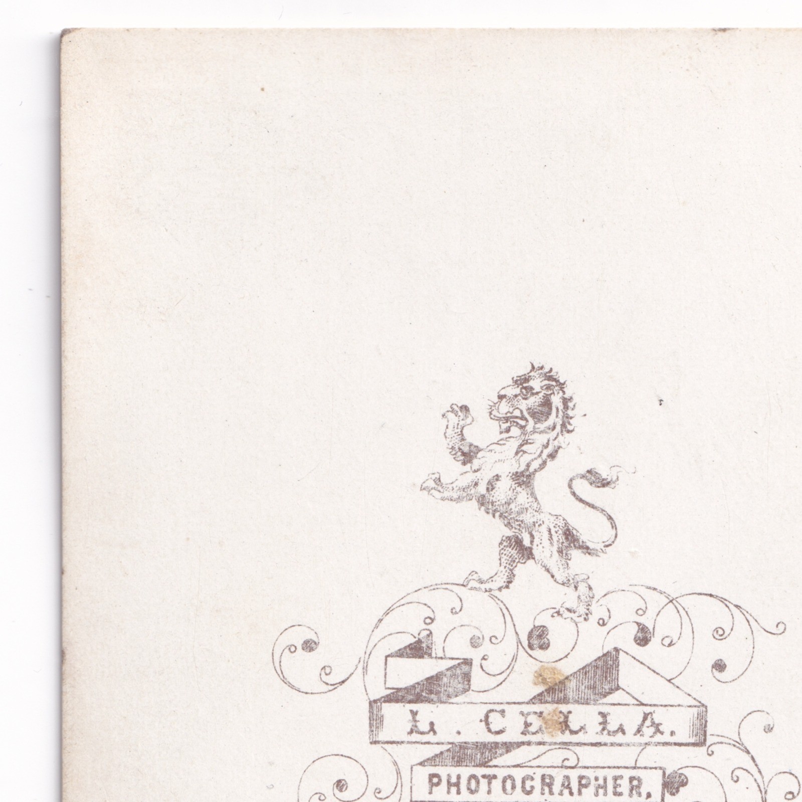 CDV: CDV: L. CELLA. Bargate, Boston. Seated Man with Beard.: catalogue image 14