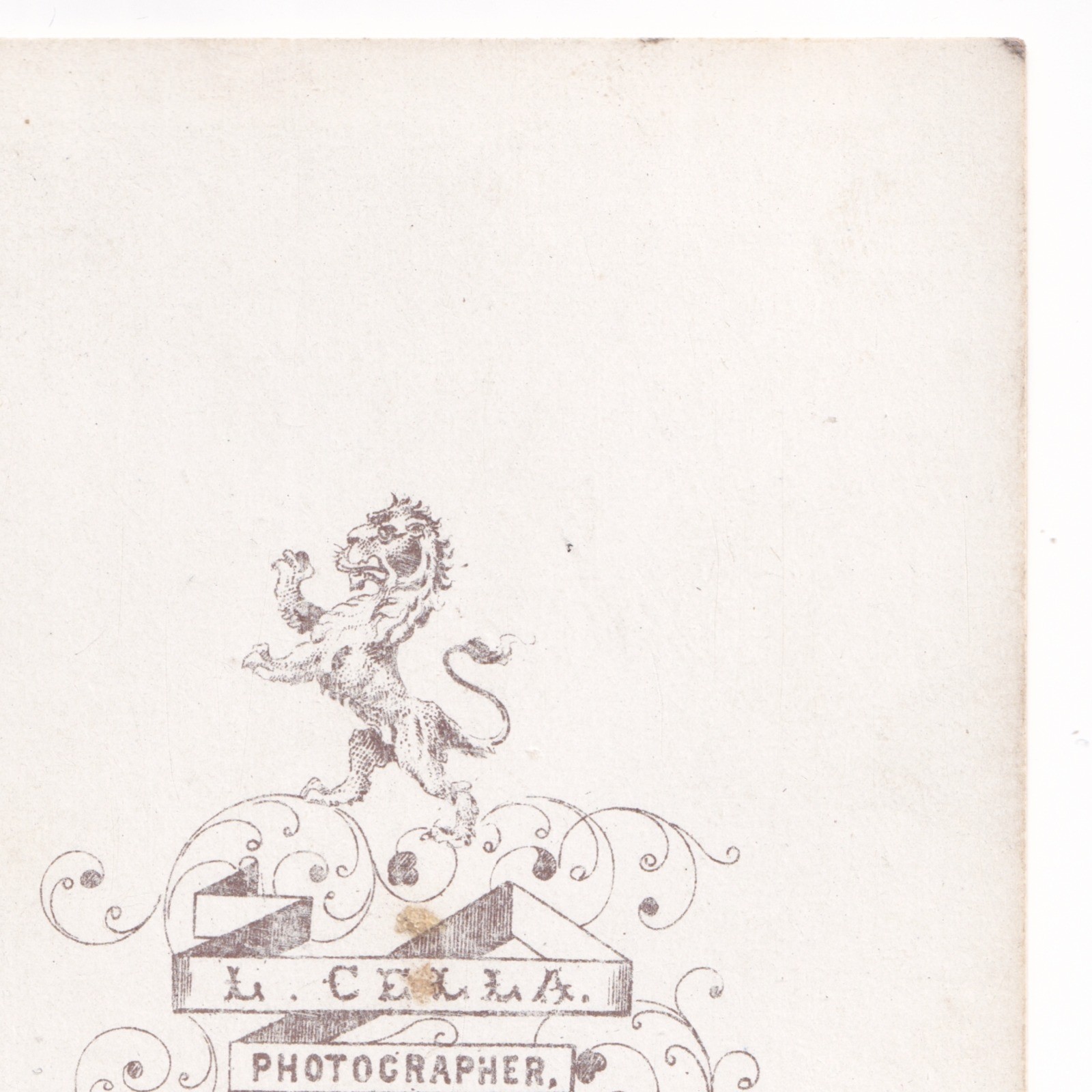 CDV: CDV: L. CELLA. Bargate, Boston. Seated Man with Beard.: catalogue image 15