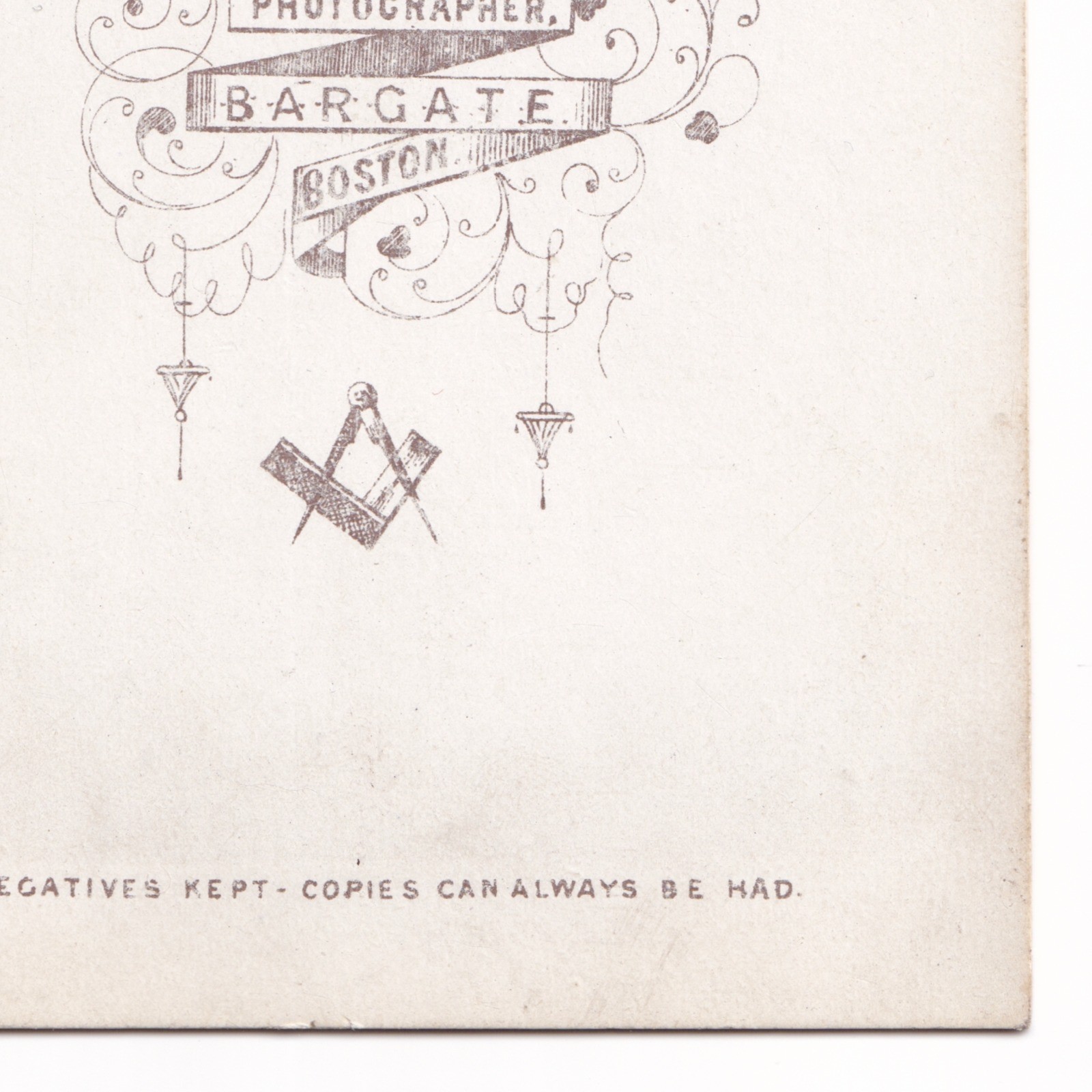 CDV: CDV: L. CELLA. Bargate, Boston. Seated Man with Beard.: catalogue image 16
