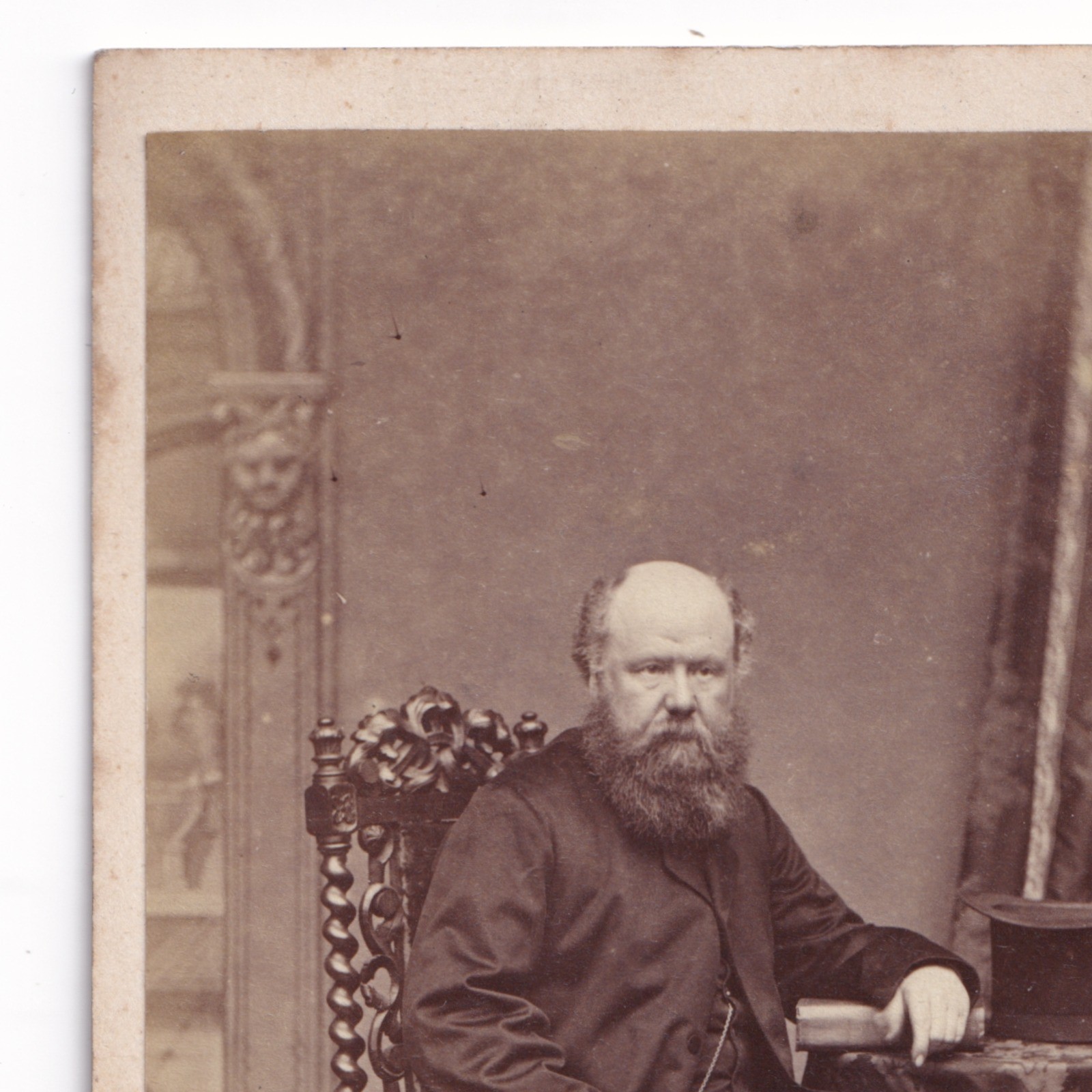 CDV: CDV: L. CELLA. Bargate, Boston. Seated Man with Beard.: catalogue image 8