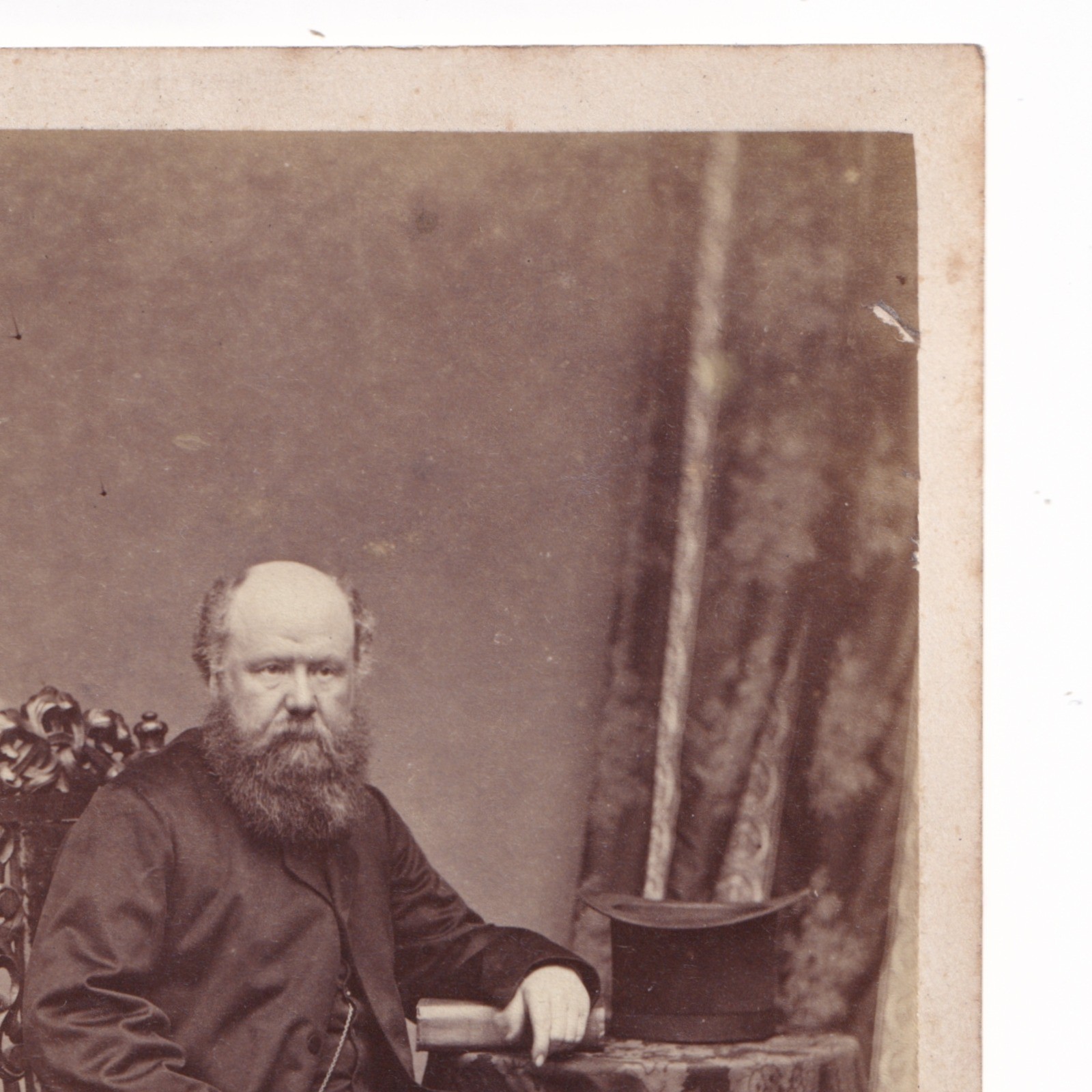 CDV: CDV: L. CELLA. Bargate, Boston. Seated Man with Beard.: catalogue image 9