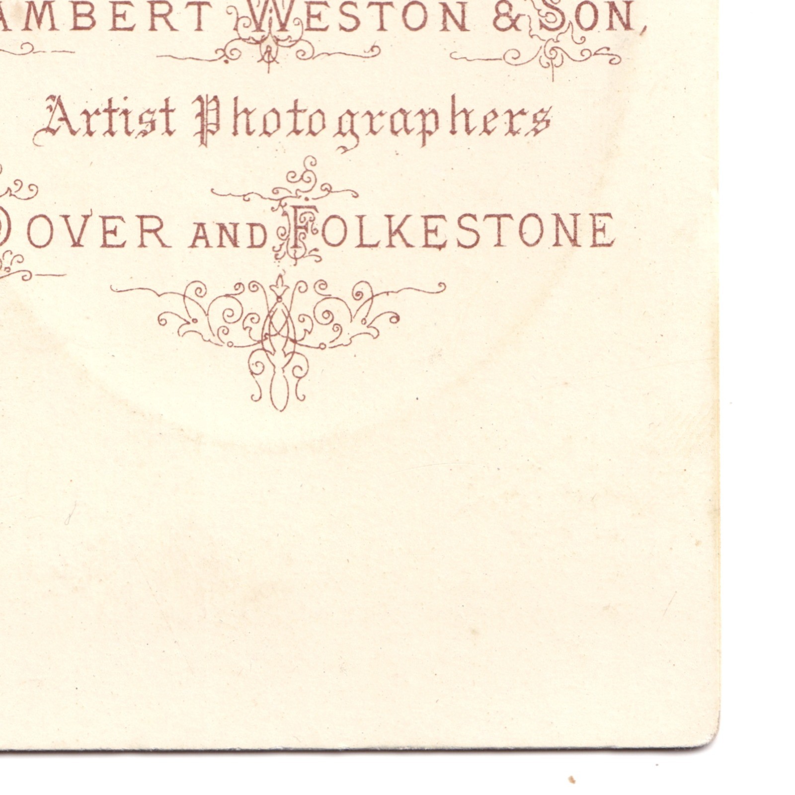 CDV: CDV: Lambert Weston & Son, Dover & Folkestone. Man with Chin Beard.: catalogue image 15