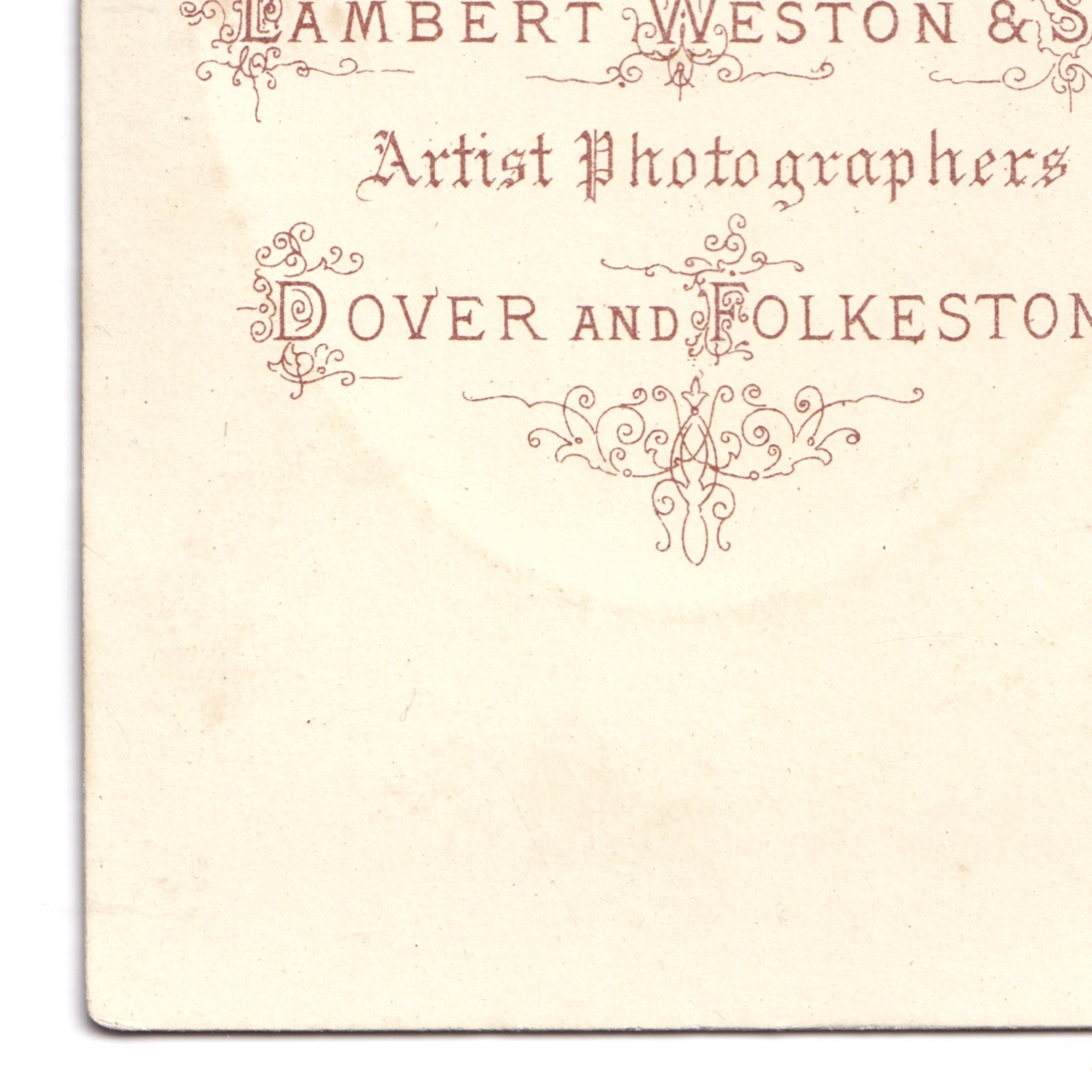 CDV: CDV: Lambert Weston & Son, Dover & Folkestone. Man with Chin Beard.: catalogue image 16