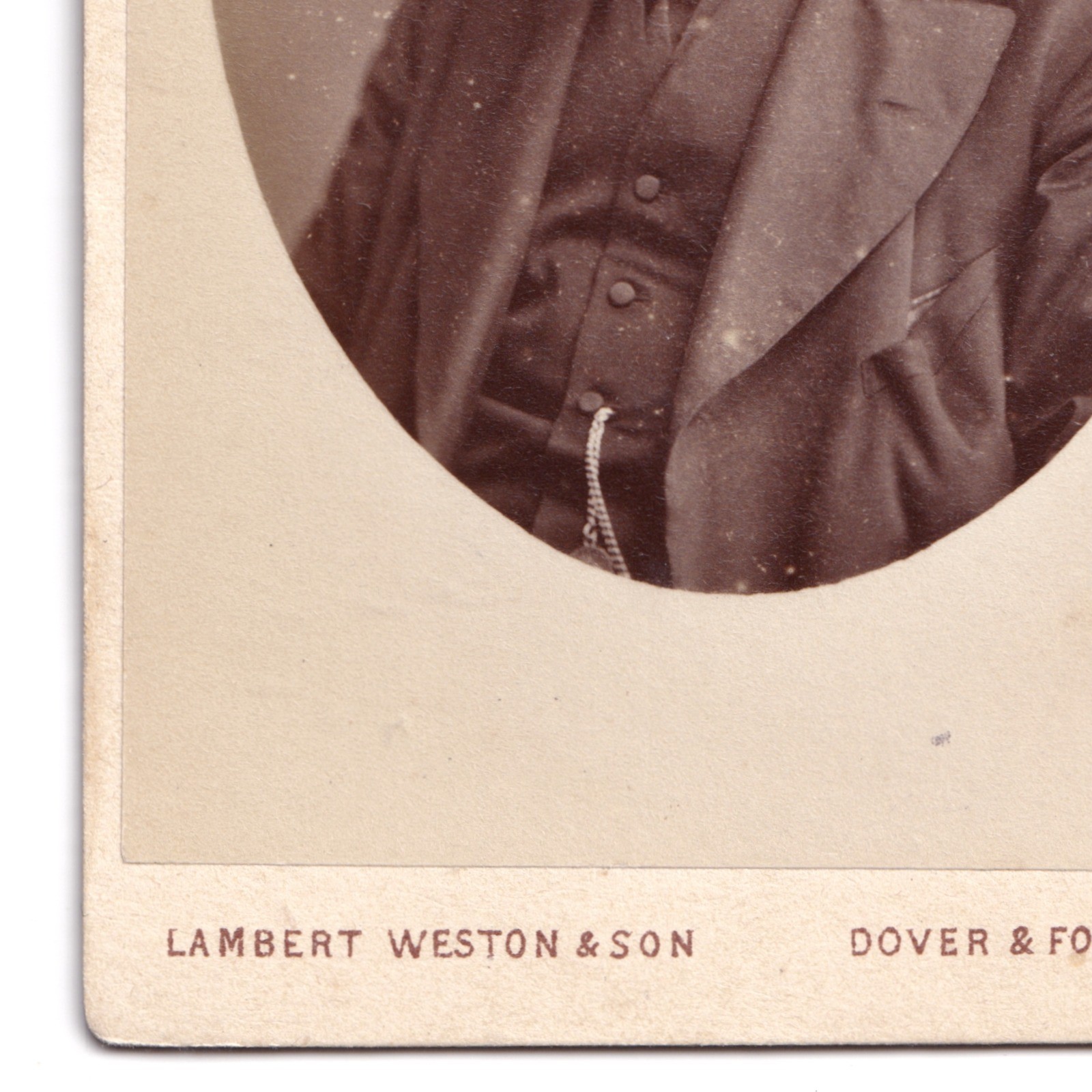 CDV: CDV: Lambert Weston & Son, Dover & Folkestone. Man with Chin Beard.: catalogue image 6