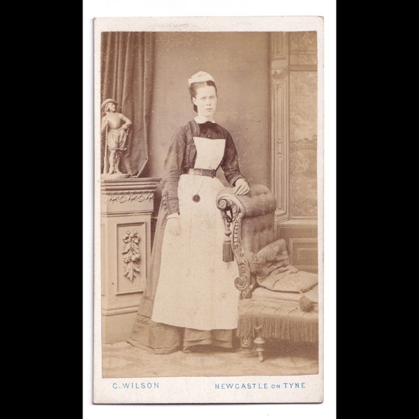 CDV: CDV: Maid or Nurse, Charles Wilson Card, Newcastle on Tyne.: catalogue image 1