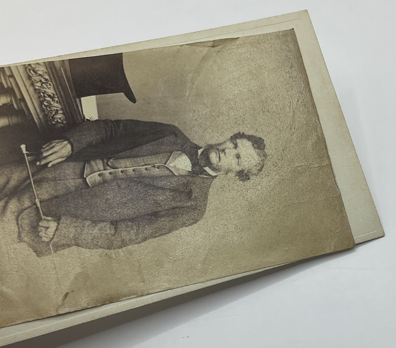 CDV: CDV: Man, Possibly Major Charles Blagrave, Madras Infantry. Please read notes.: catalogue image 15