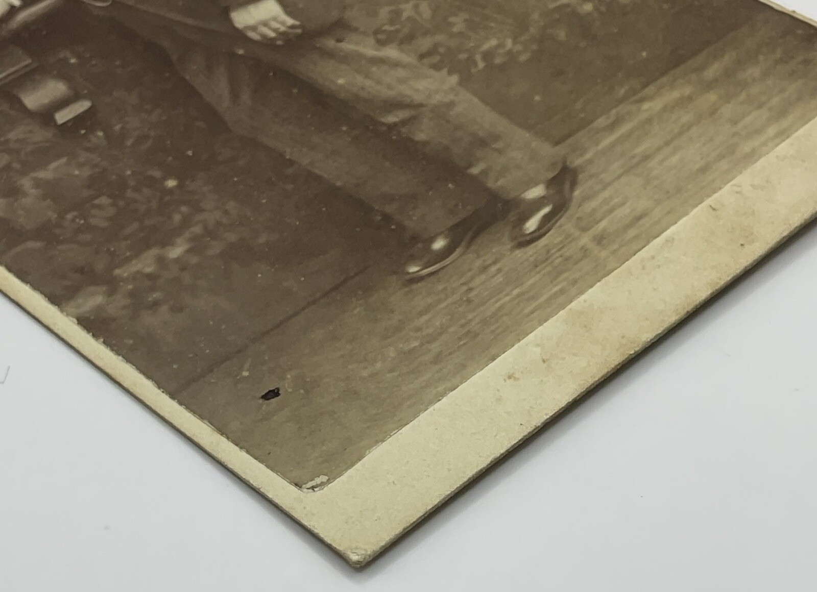 CDV: CDV: Man Standing by a Leaded Window on a Stone Wall. Stuart Brothers, London.: catalogue image 2