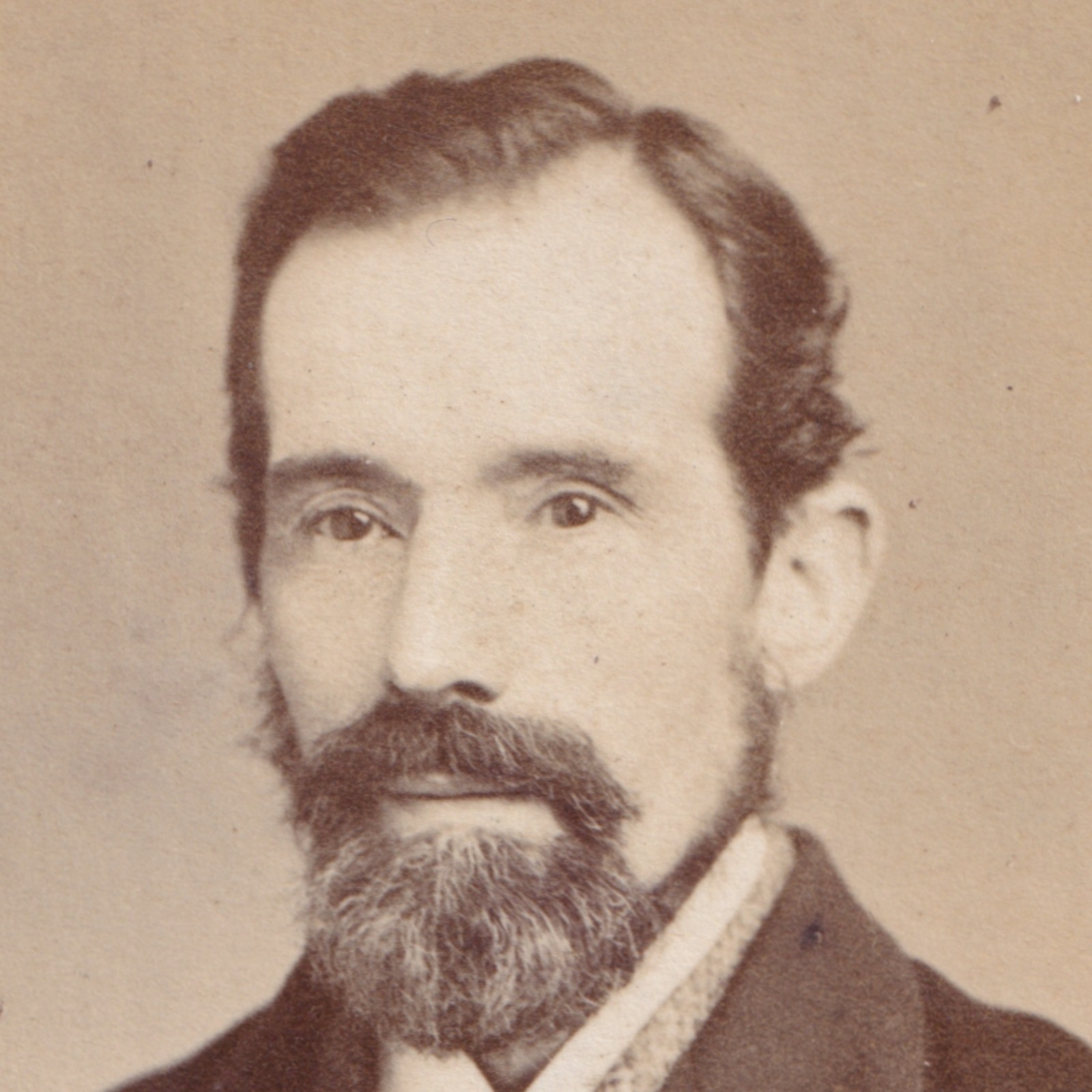 CDV: CDV: Man with Beard, Nastrowsky, Paton & Co Card.: catalogue image 3