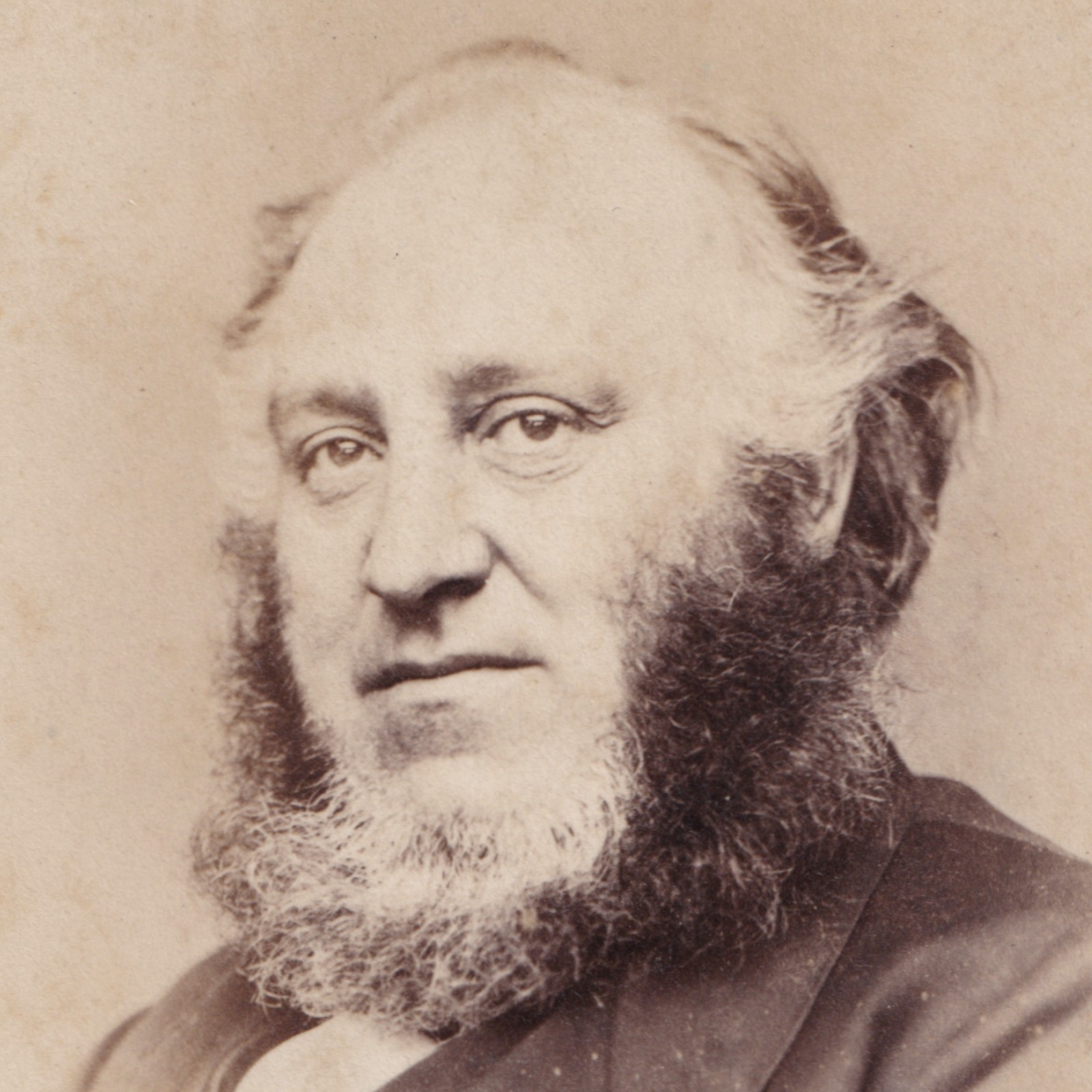CDV: CDV, Man with Mutton Chops. Elliott & Fry Card, Baker St.: catalogue image 2