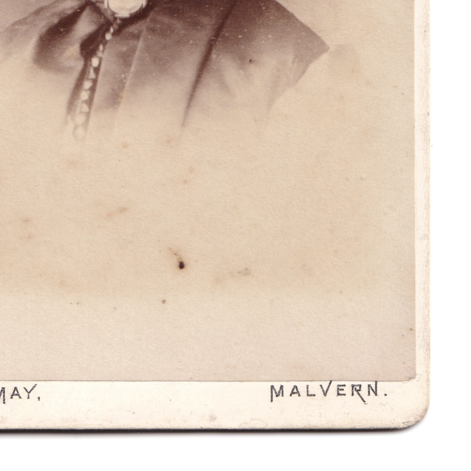 CDV: CDV: Norman May, Malvern Card. Woman wearing hat or cap.: catalogue image 5
