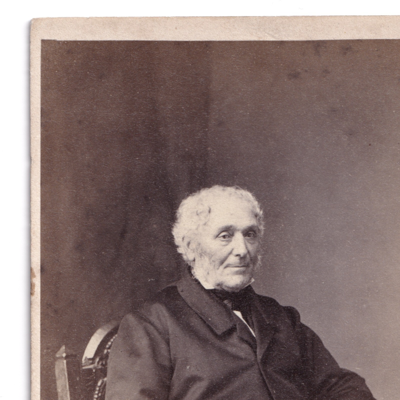 CDV: CDV, Older Man, Seated. W. Fox Card, Sandbach.: catalogue image 3