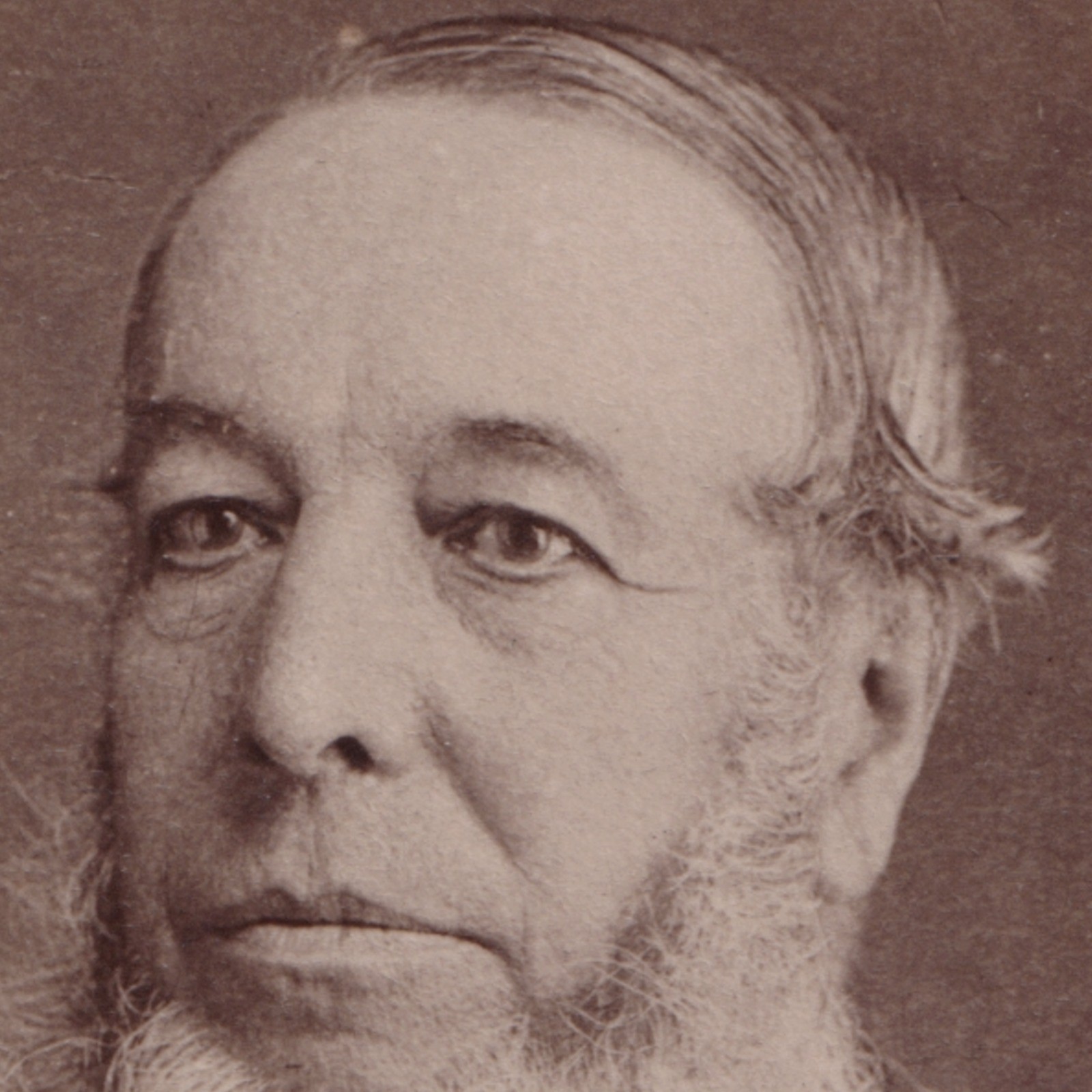 CDV: CDV: Paul Turner Card, Chesterfield. Man with Chin Styled Beard.: catalogue image 3