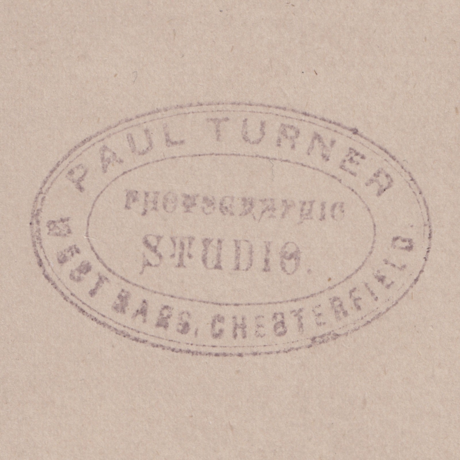 CDV: CDV: Paul Turner Card, Chesterfield. Man with Chin Styled Beard.: catalogue image 4