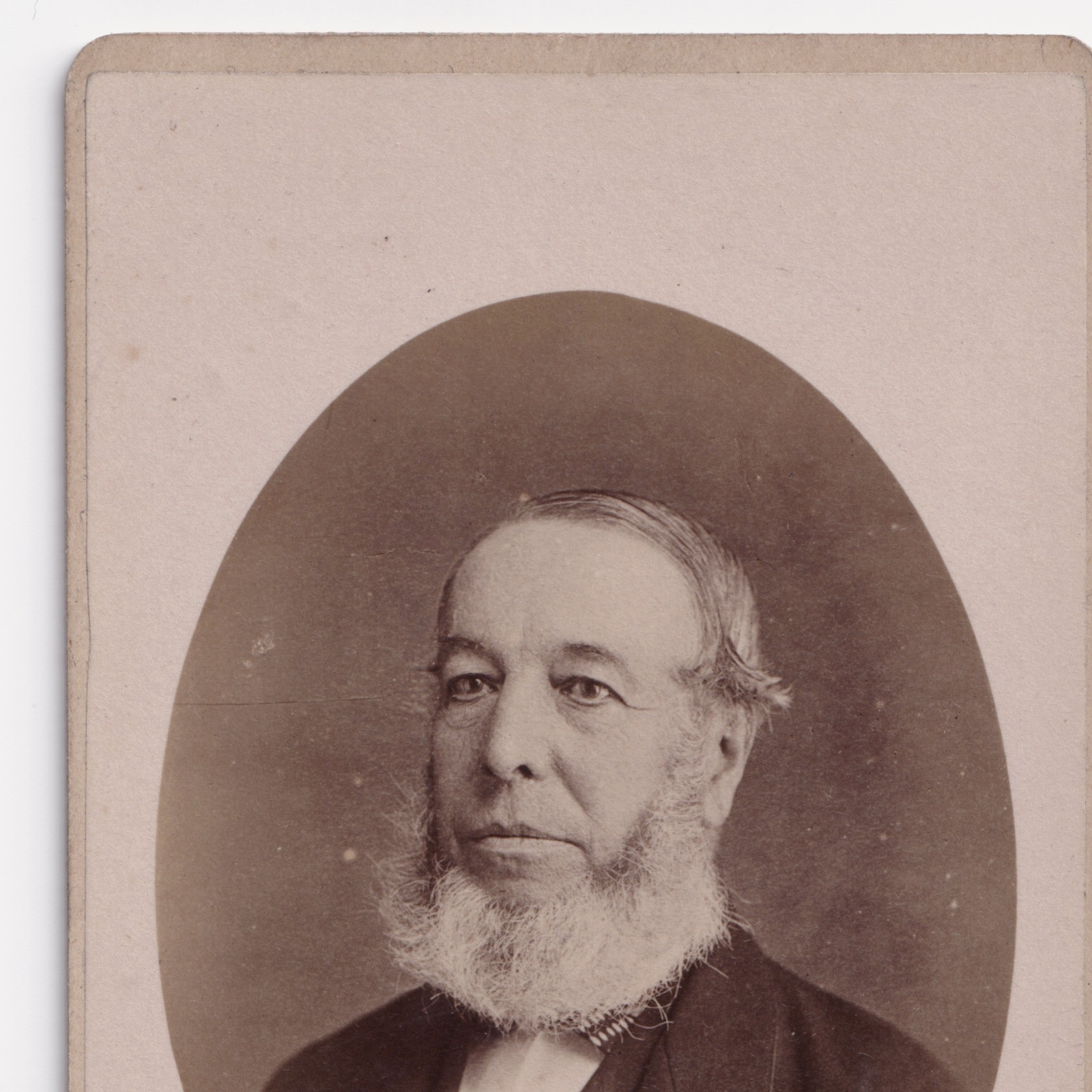 CDV: CDV: Paul Turner Card, Chesterfield. Man with Chin Styled Beard.: catalogue image 6