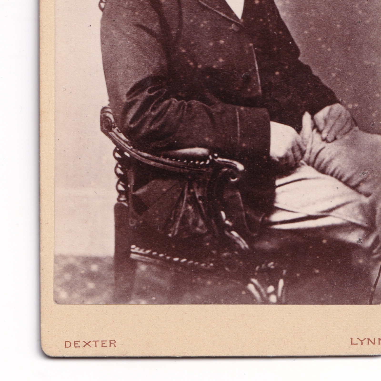 CDV: CDV: Seated Gentleman in Formal Attire. Dexter, King’s Lynn Card.: catalogue image 7